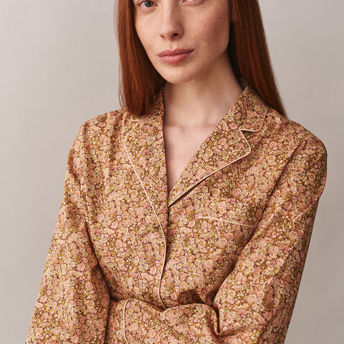 Blessed two-piece pajamas in Liberty fabric in organic cotton