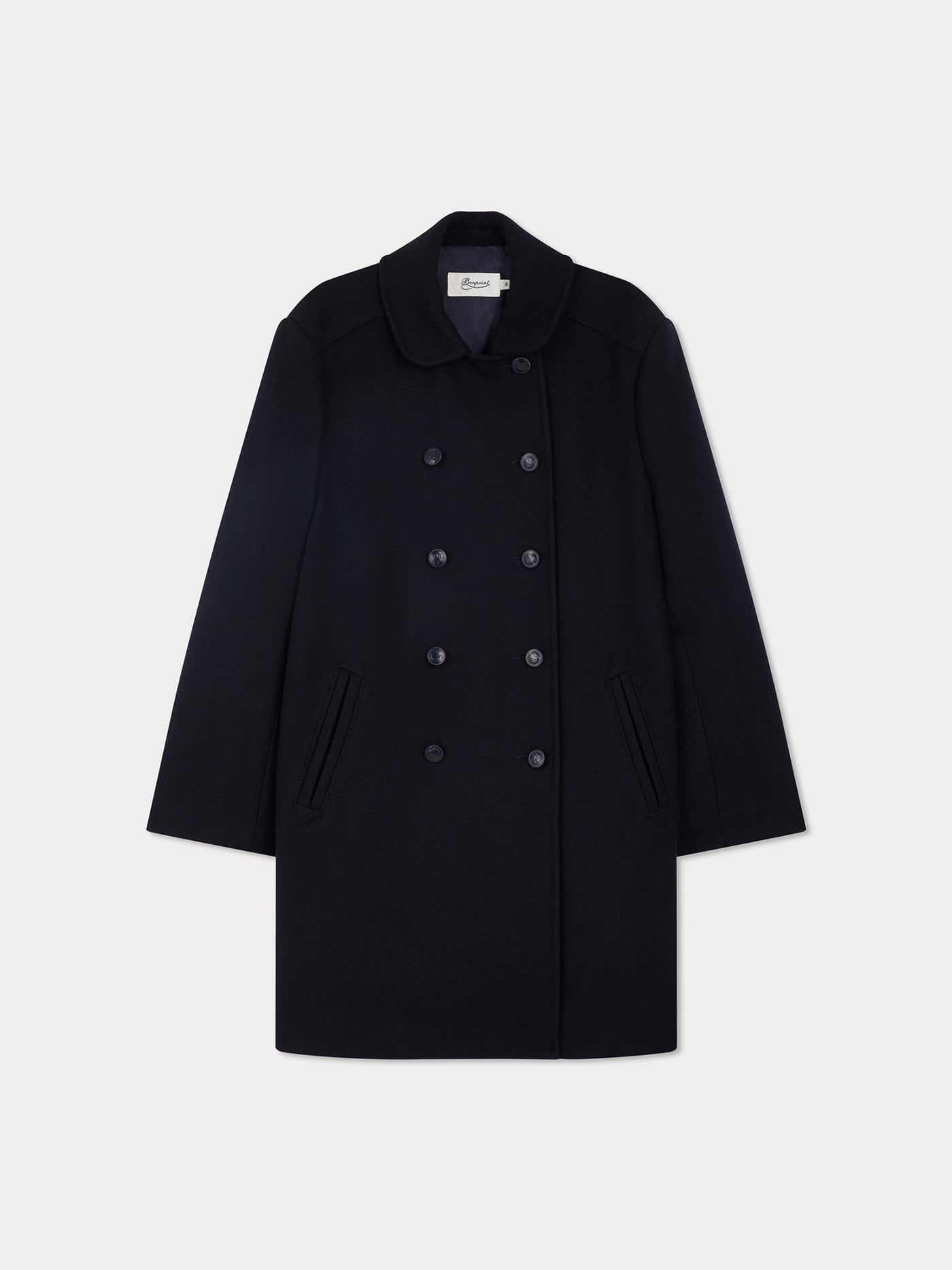 Jounia coat in recycled wool