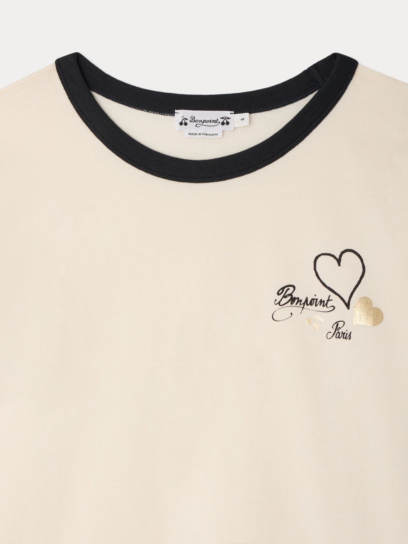 Joya organic cotton t-shirt with birthday print