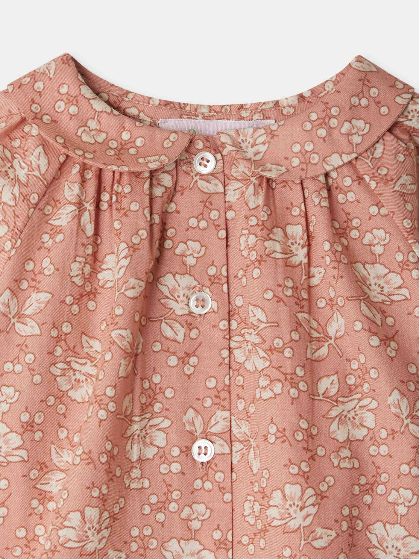 Domino organic cotton blouse