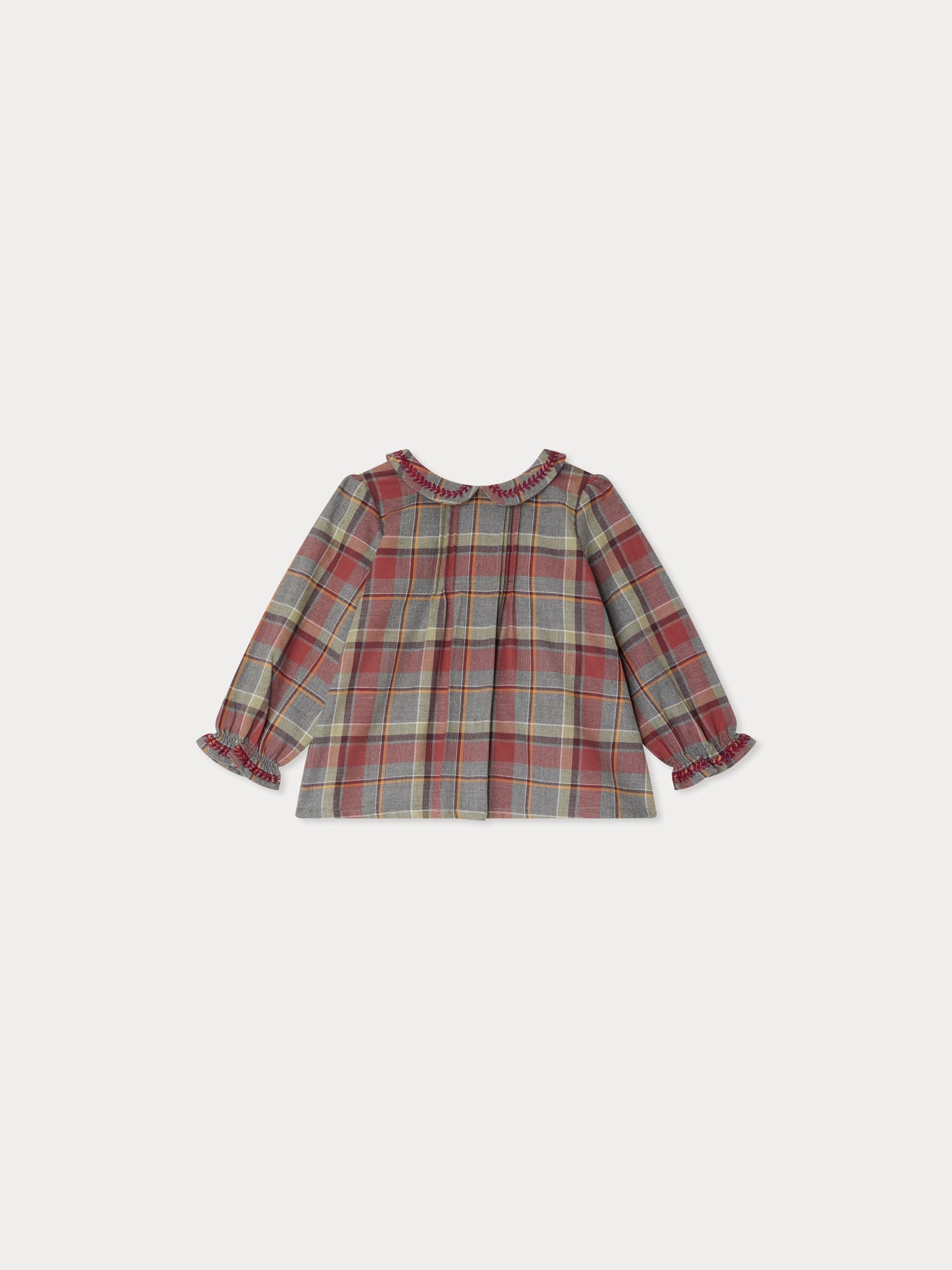Tivoli blouse with embroidered collar