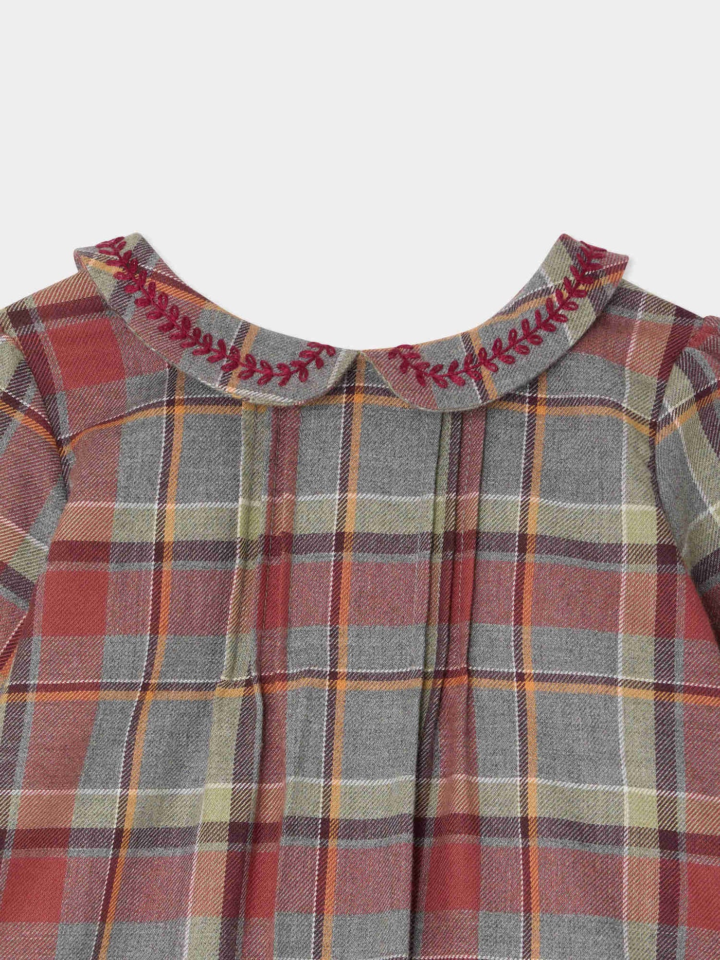 Tivoli blouse with embroidered collar