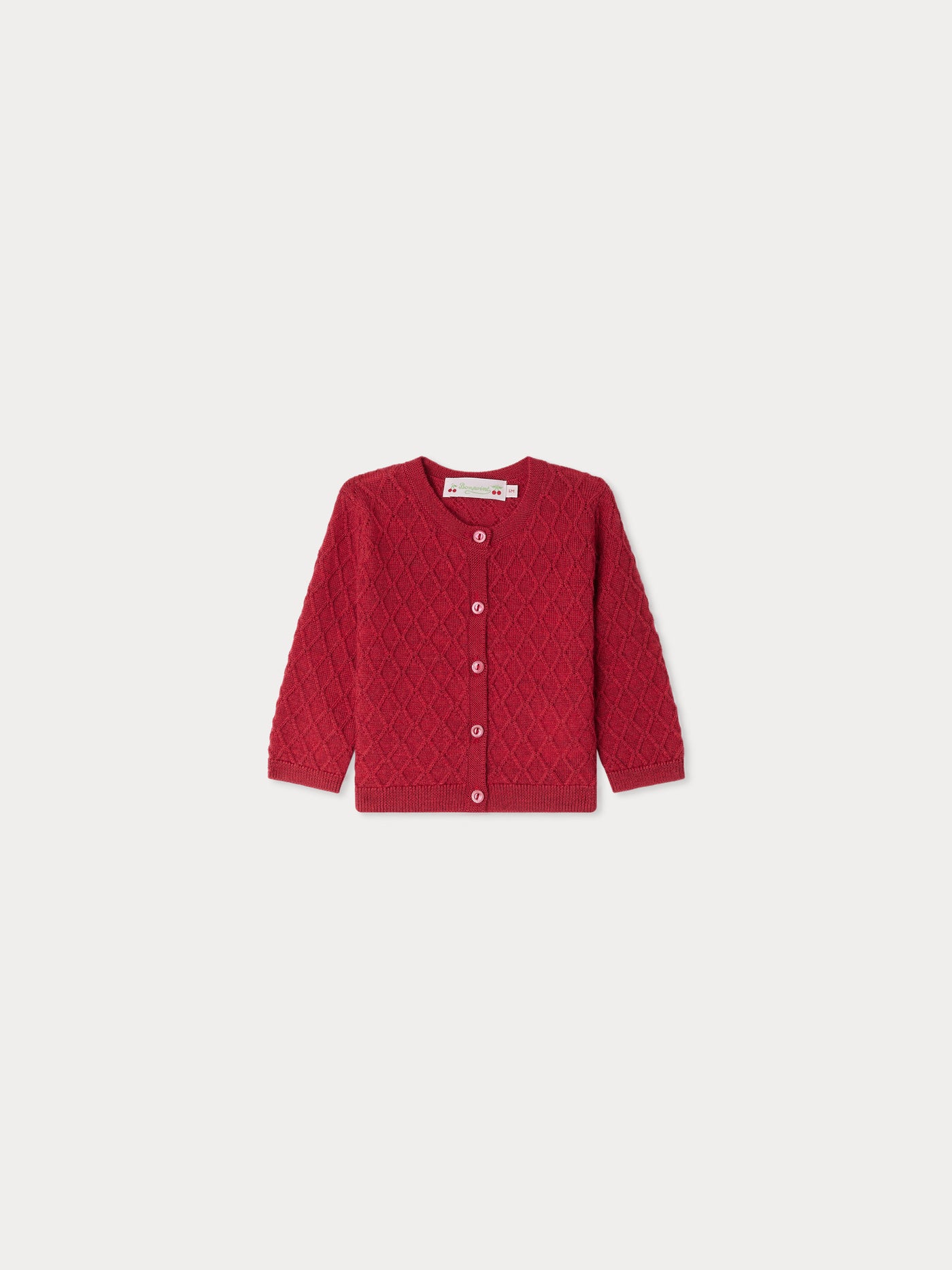 Jarancia cardigan with a fancy wool stitch