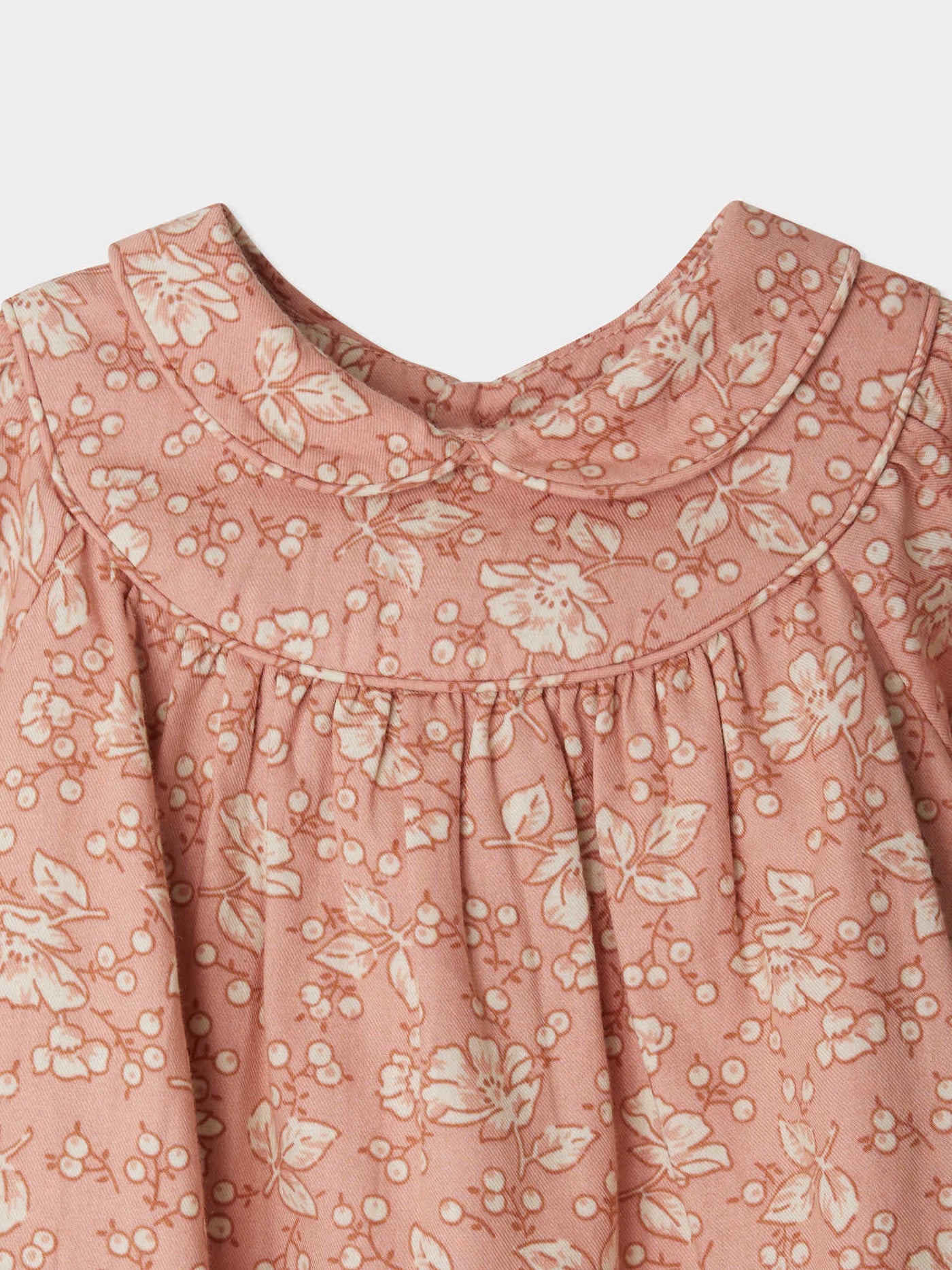 Jeni dress with floral print in organic cotton