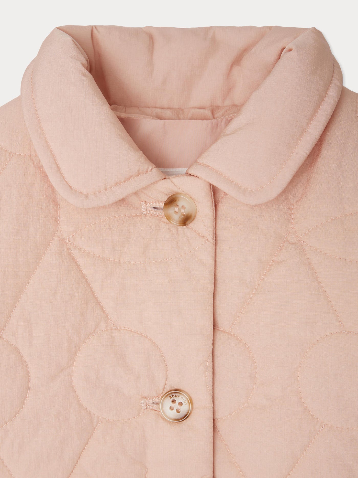 Cherry quilted Juno jacket