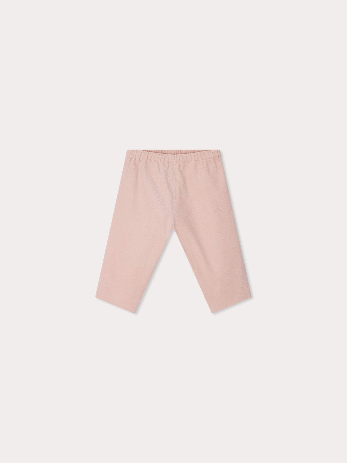 Dandy pants in pink organic cotton velvet