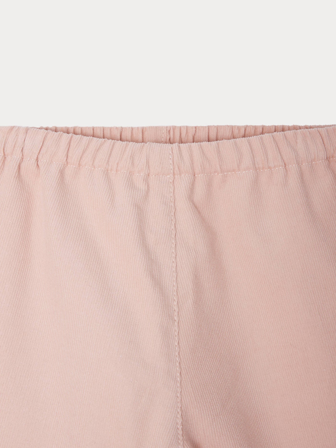 Dandy pants in pink organic cotton velvet