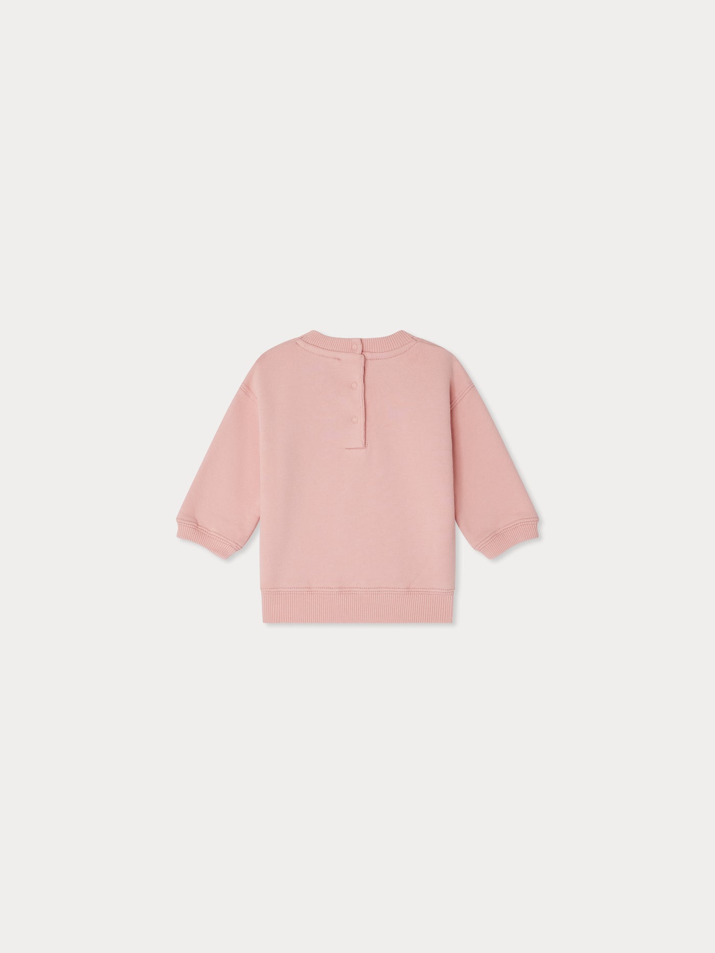 Dahlia sweatshirt with cherry in Liberty fabric in organic cotton