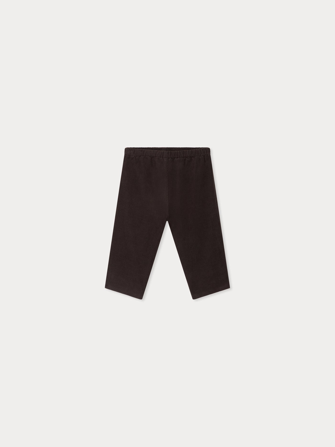 Dandy pants in brown organic cotton velvet
