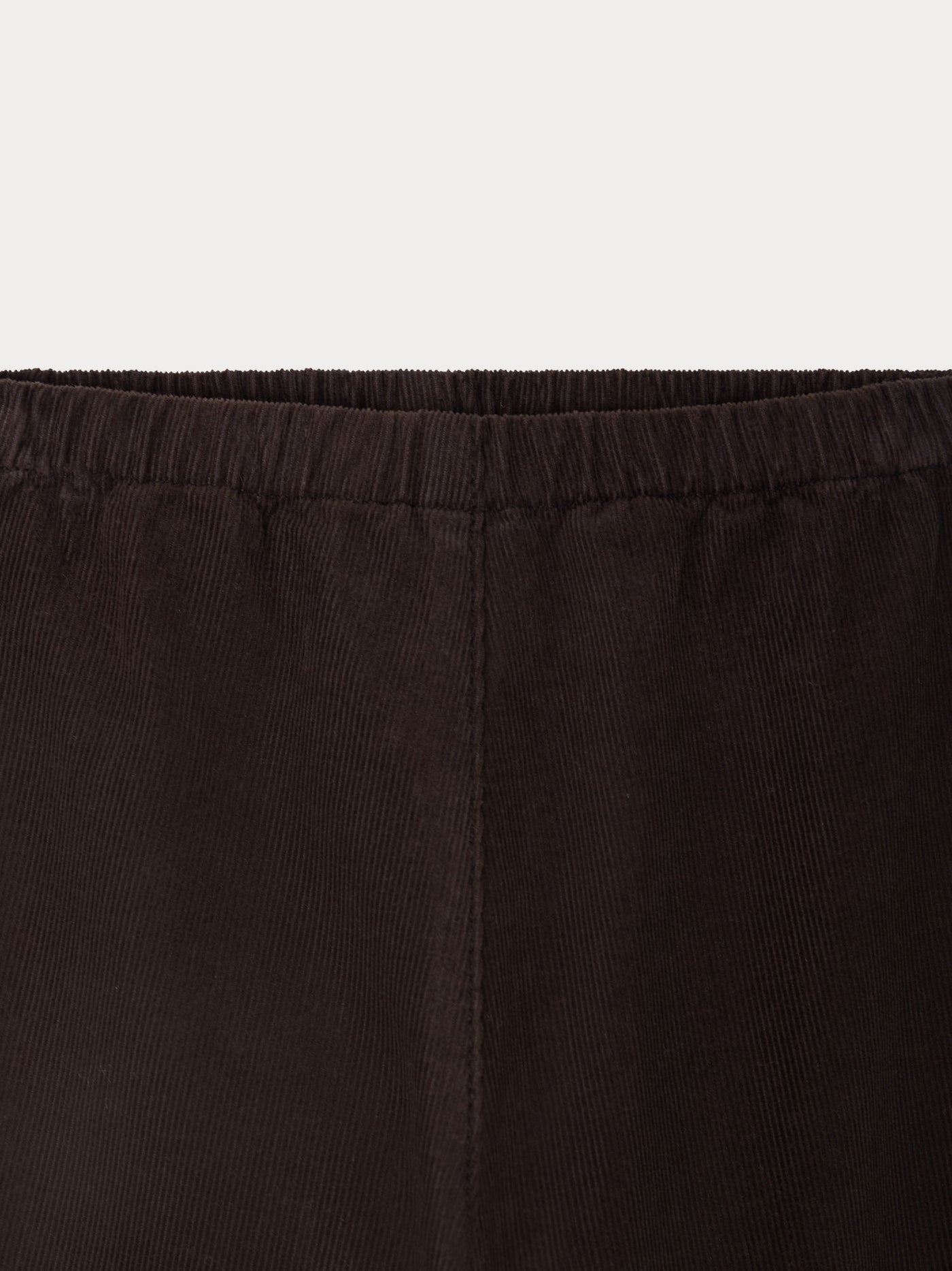Dandy pants in brown organic cotton velvet
