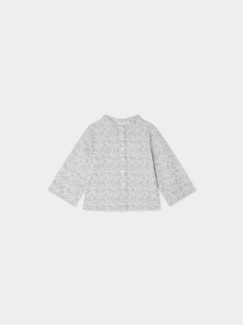 Ganni printed organic cotton shirt