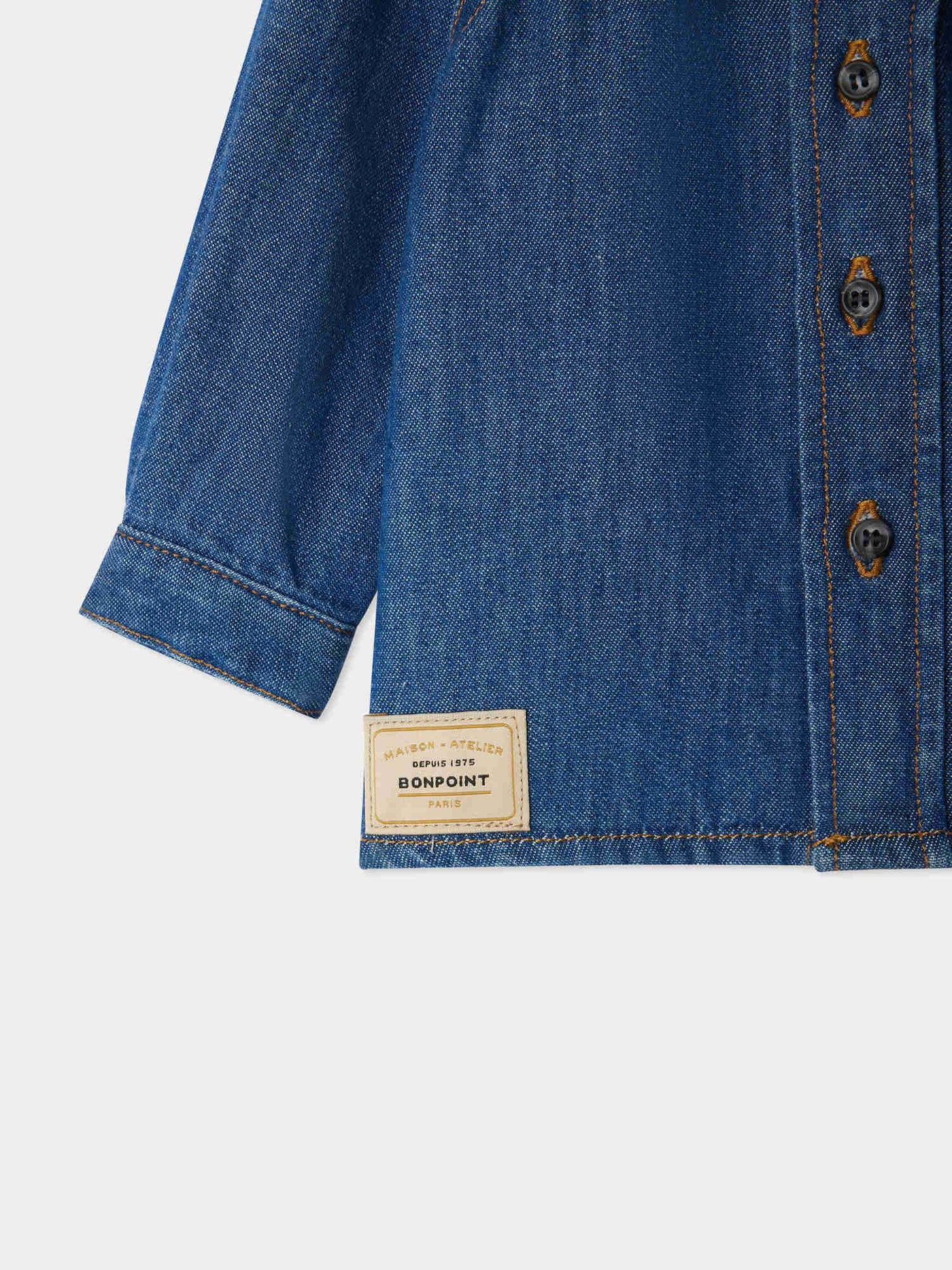 Jace shirt in lightweight denim