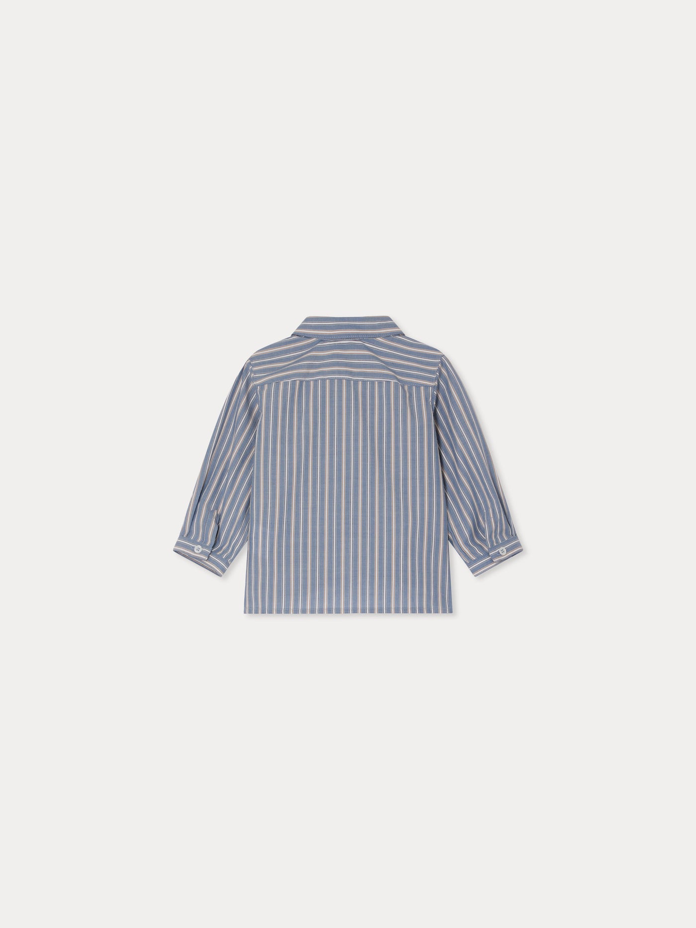 Mico striped shirt in organic cotton poplin