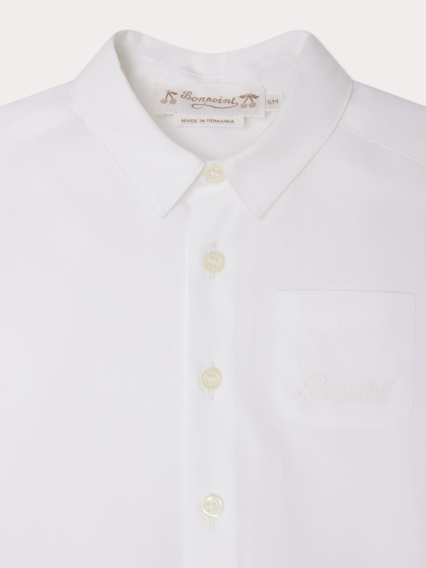 Malo cotton poplin shirt