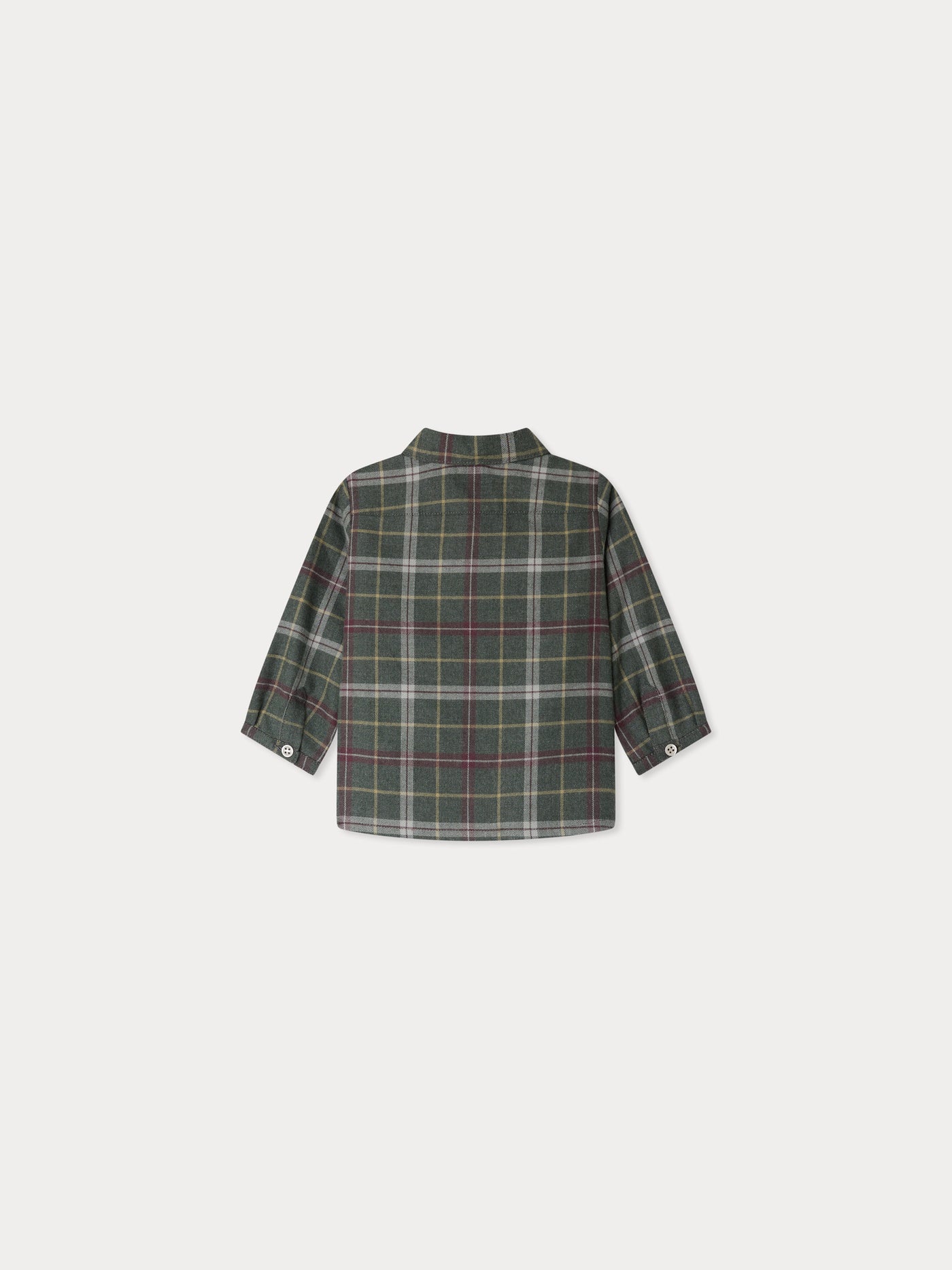 Mico cotton plaid shirt