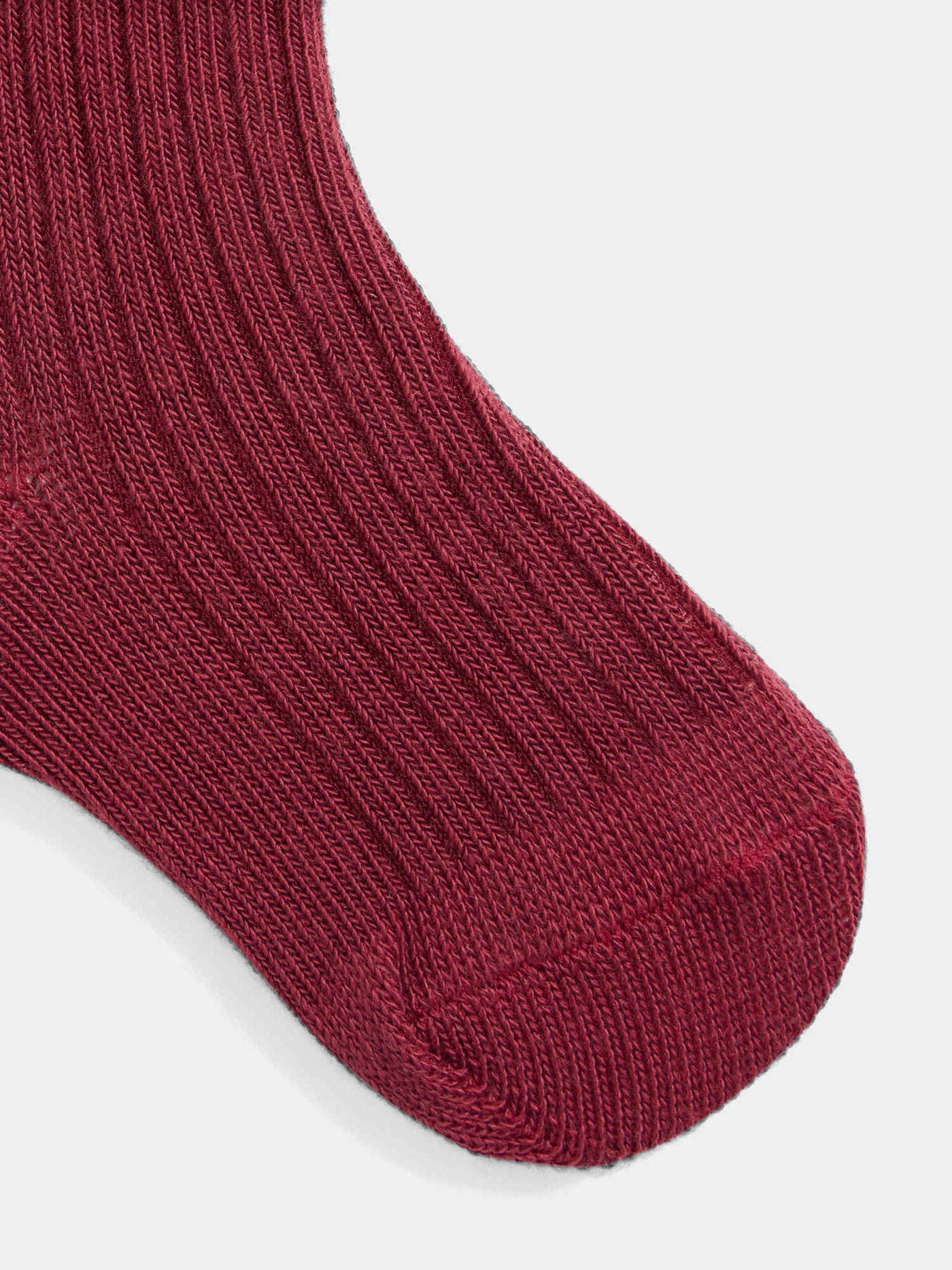 Gadilson burgundy cotton socks