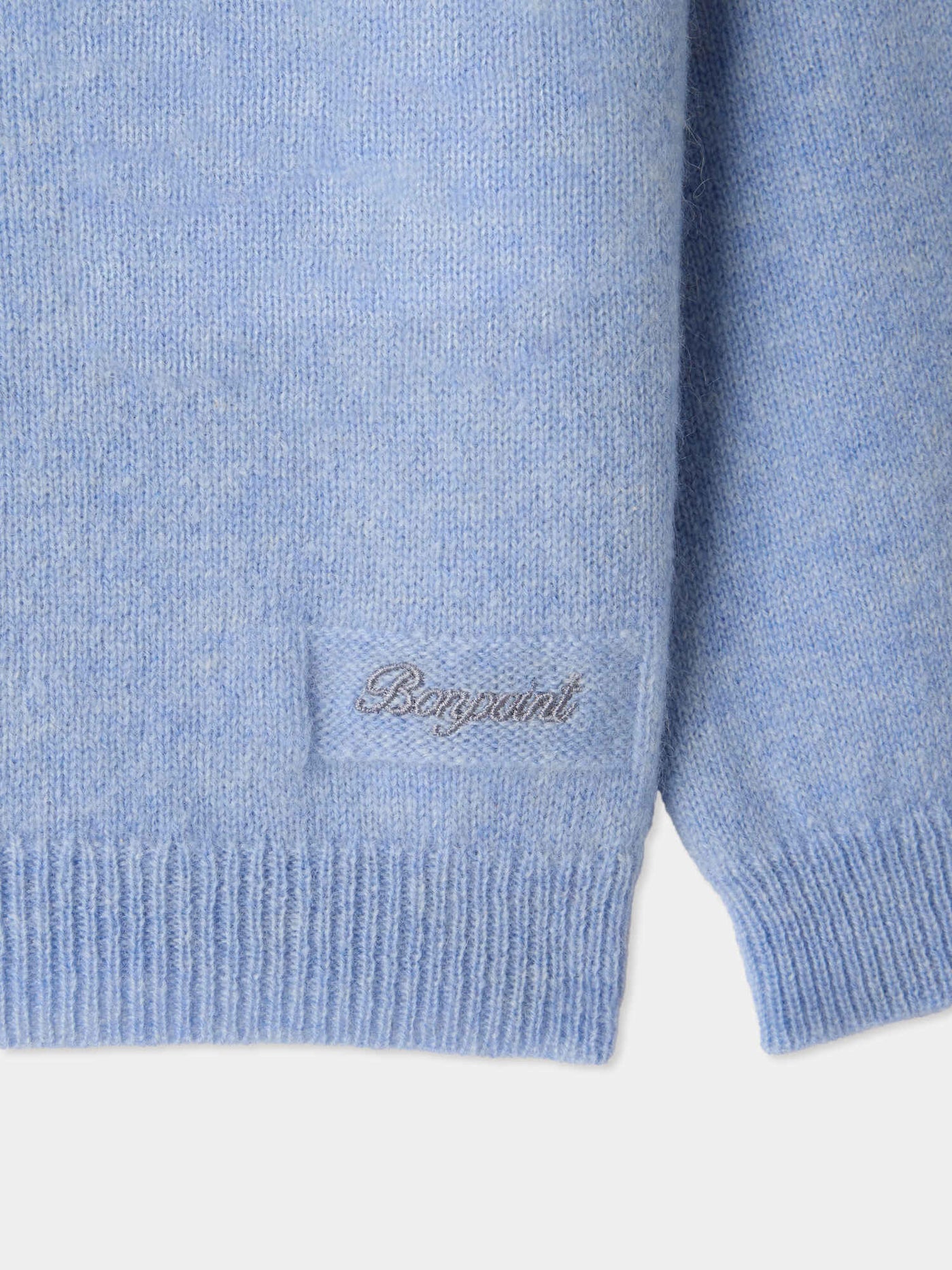 Jameson jumper with contrast collar in cashmere