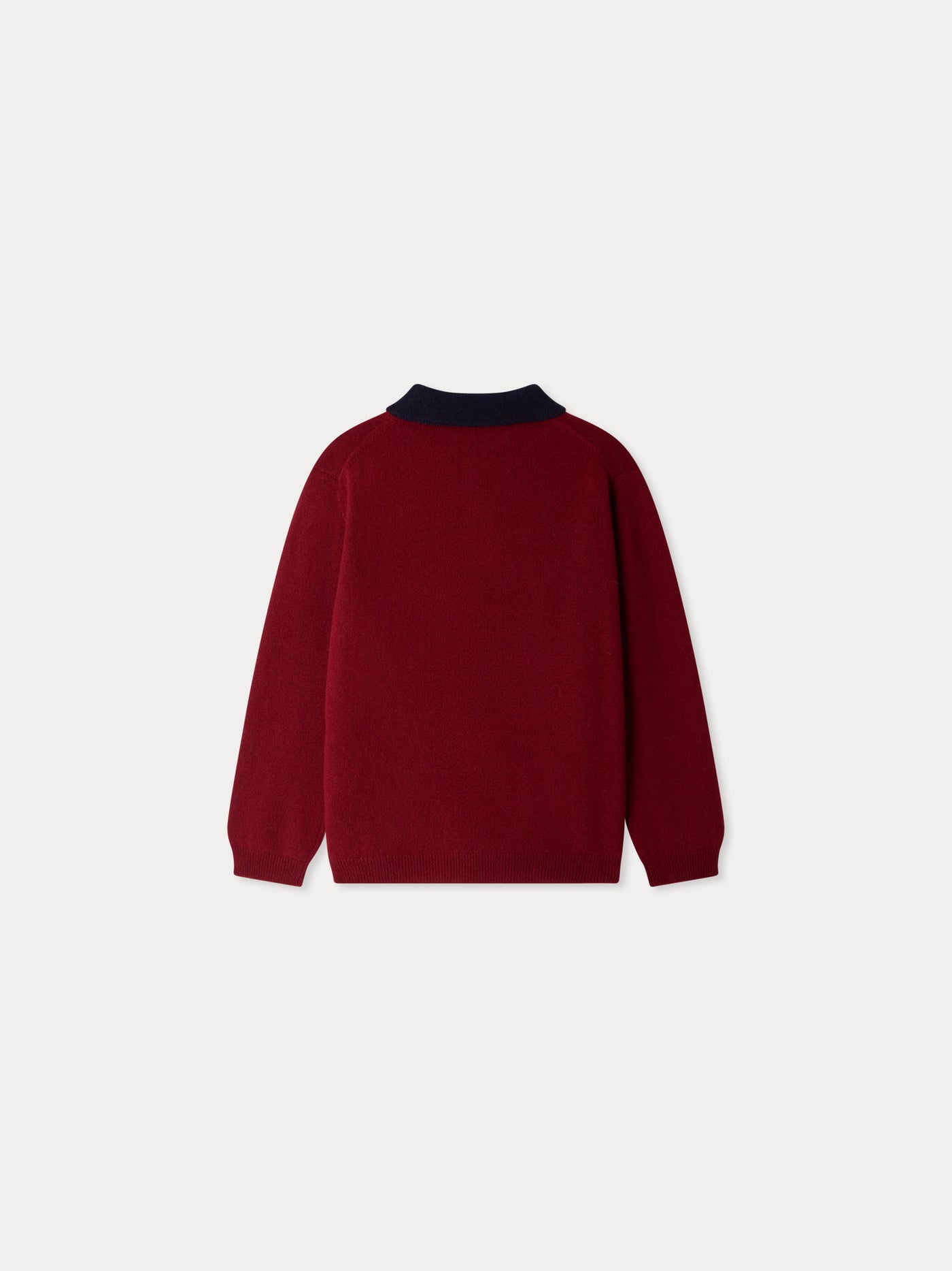 Jameson polo-collar cashmere sweater