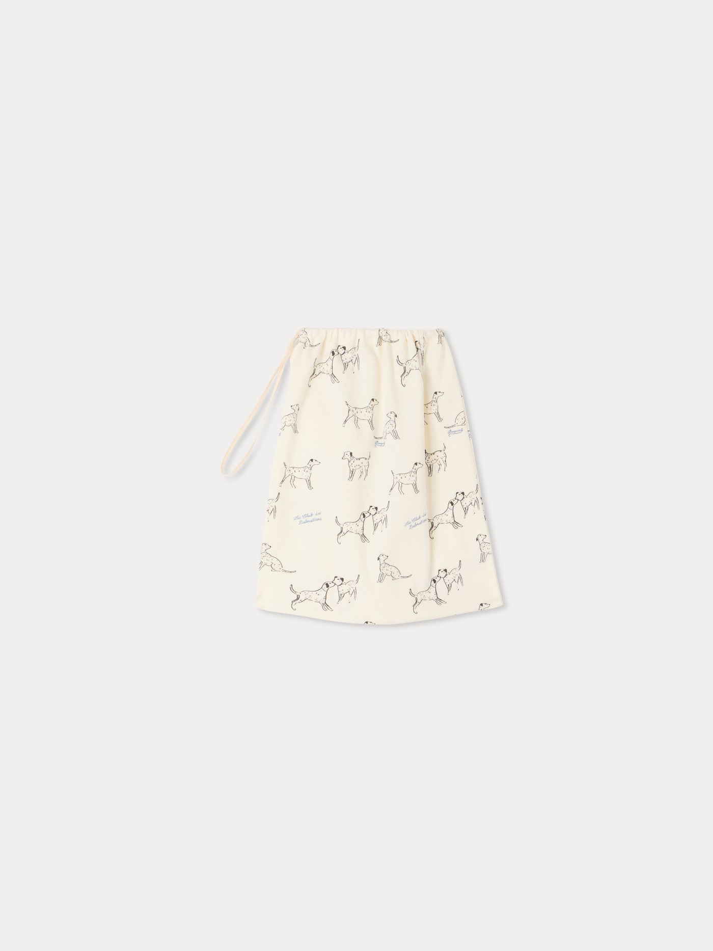 Planet pyjamas with dog motif in organic cotton