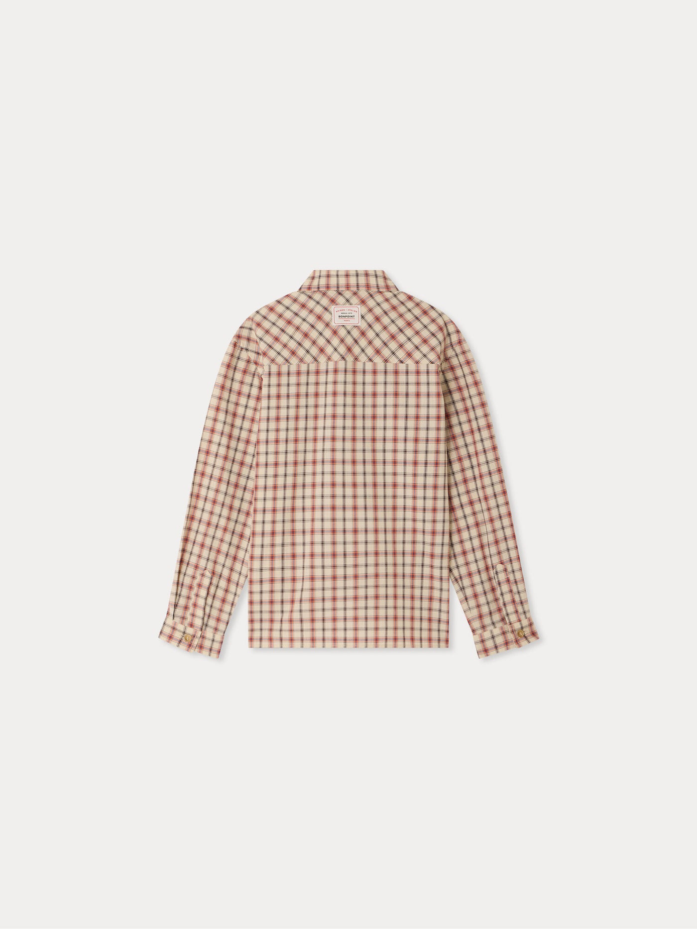 Marceau plaid shirt in organic cotton