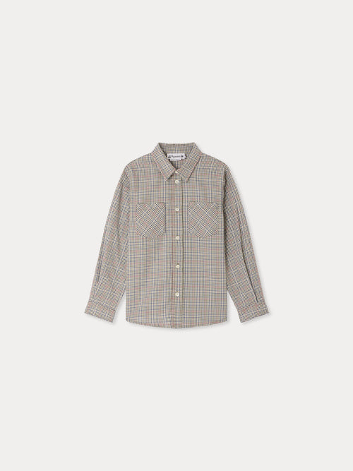 Altman khaki checked shirt