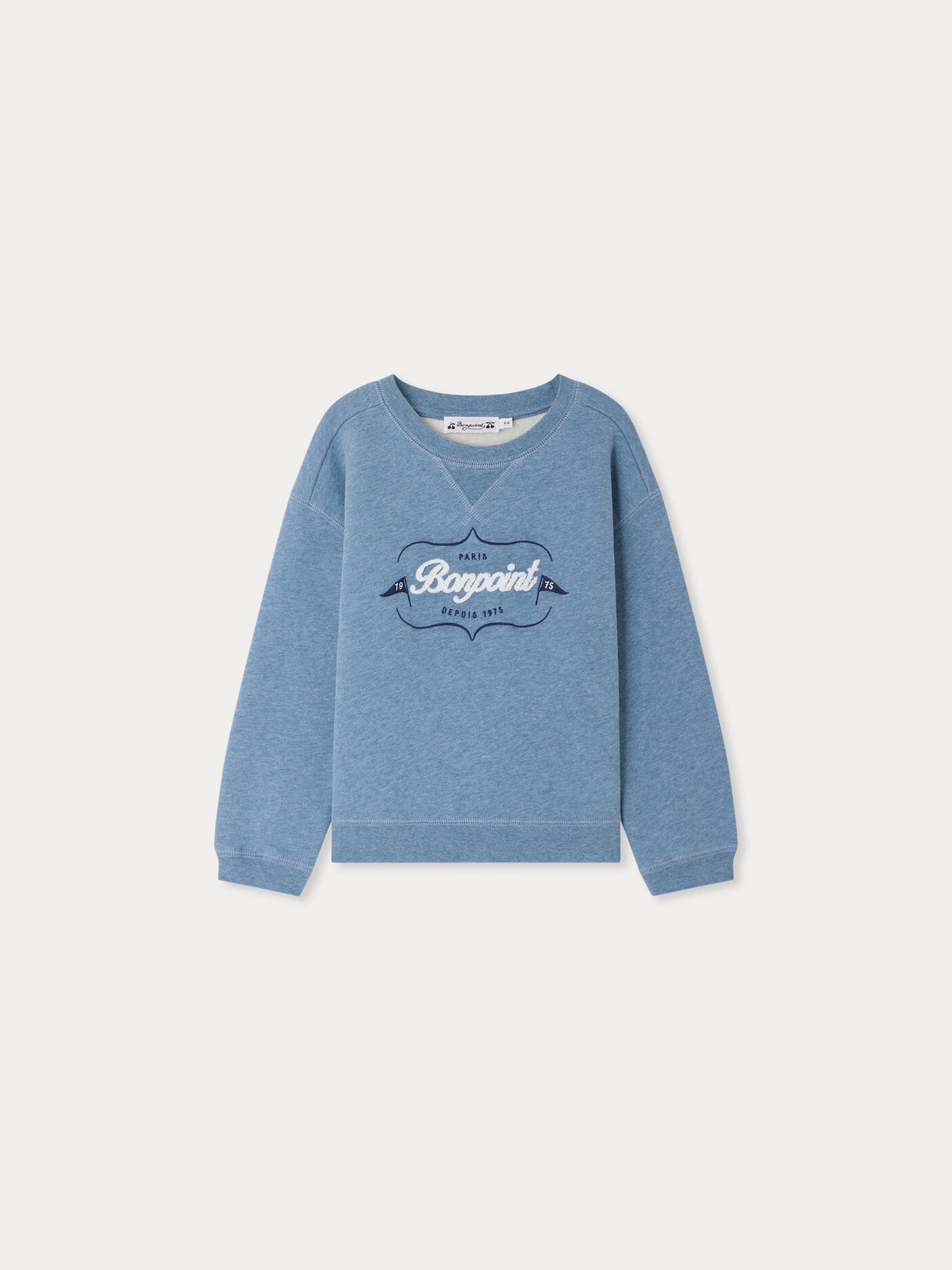 Erol embroidered organic cotton sweatshirt
