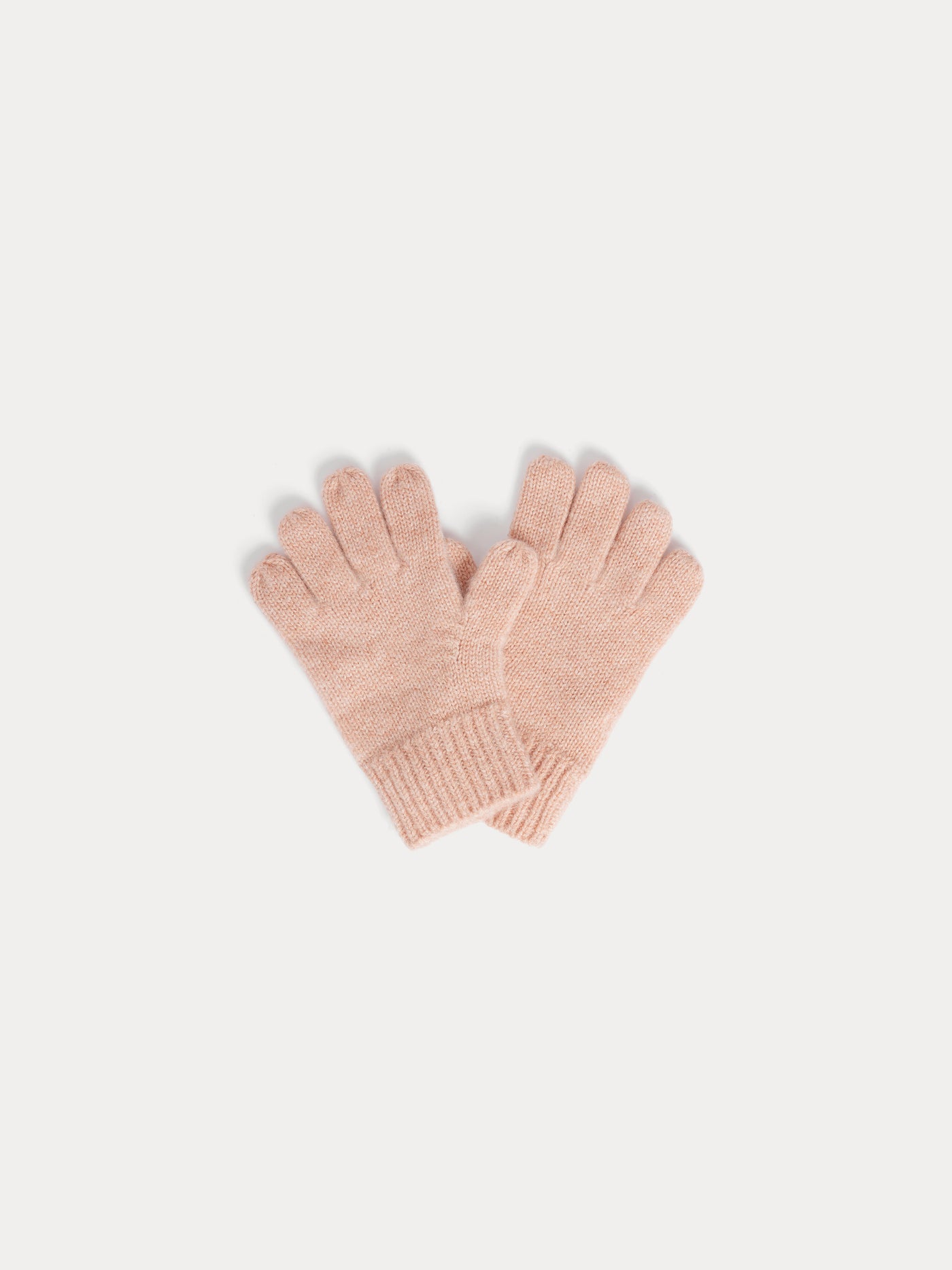 Birk pink cashmere gloves