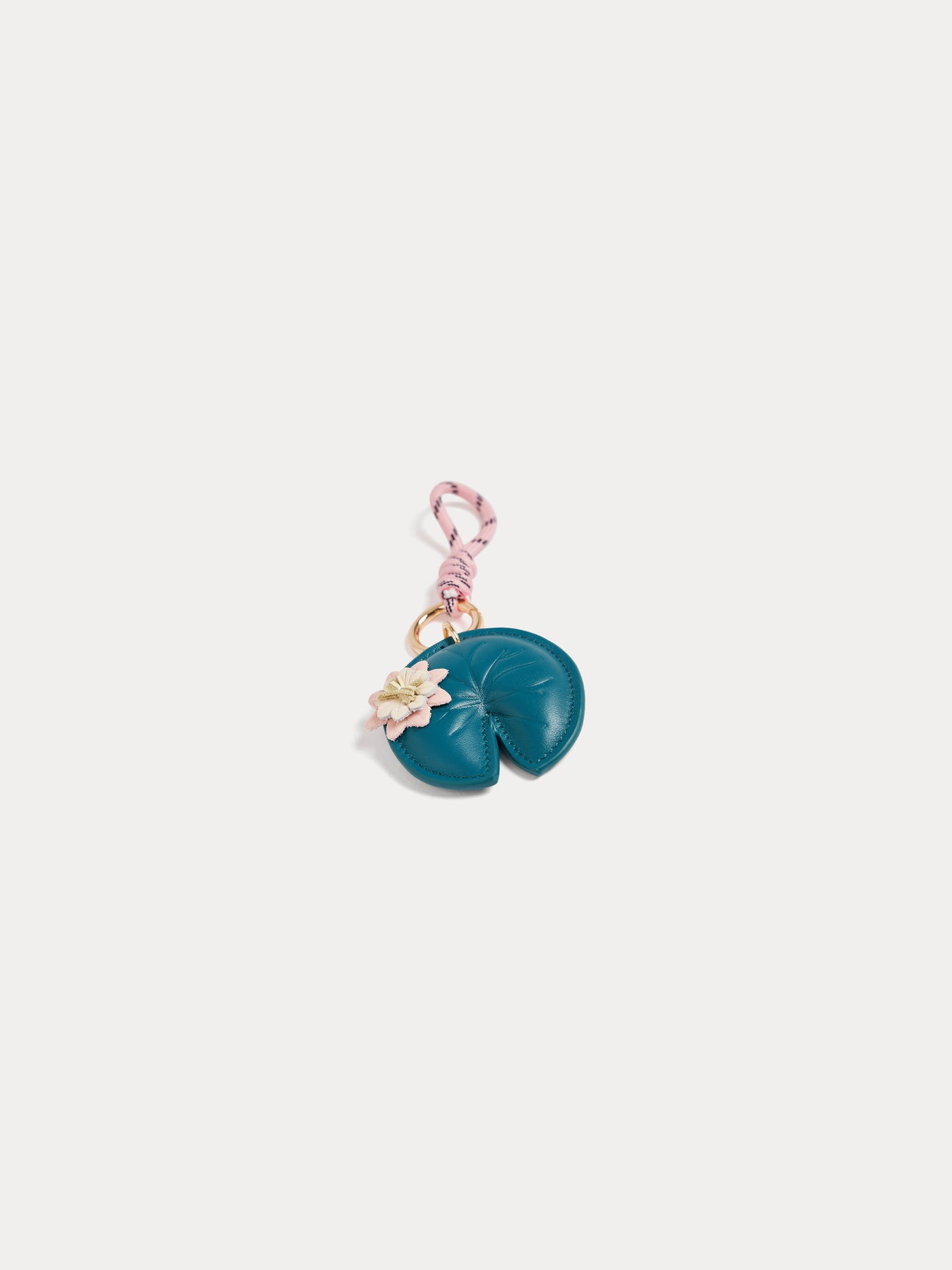 Bonpoint x MoMA Mily leather key ring