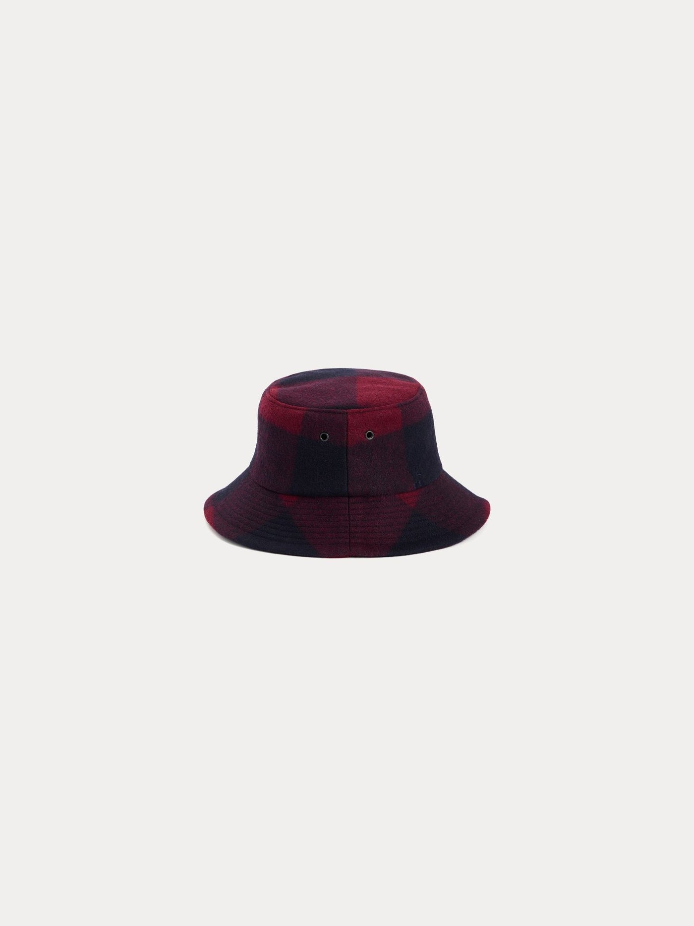 Bob Theana burgundy checkered