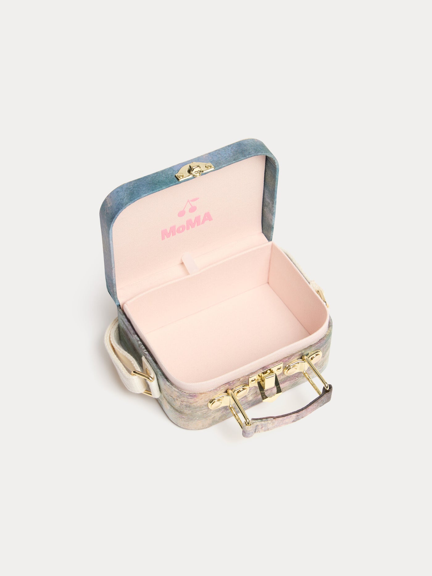 Bonpoint x MoMA Aimane printed small suitcase