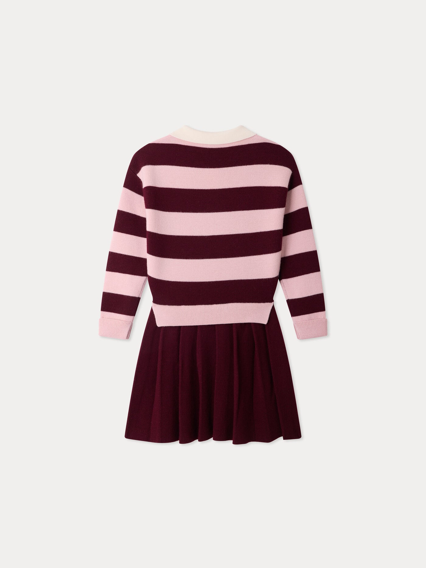 Maeva striped polo dress