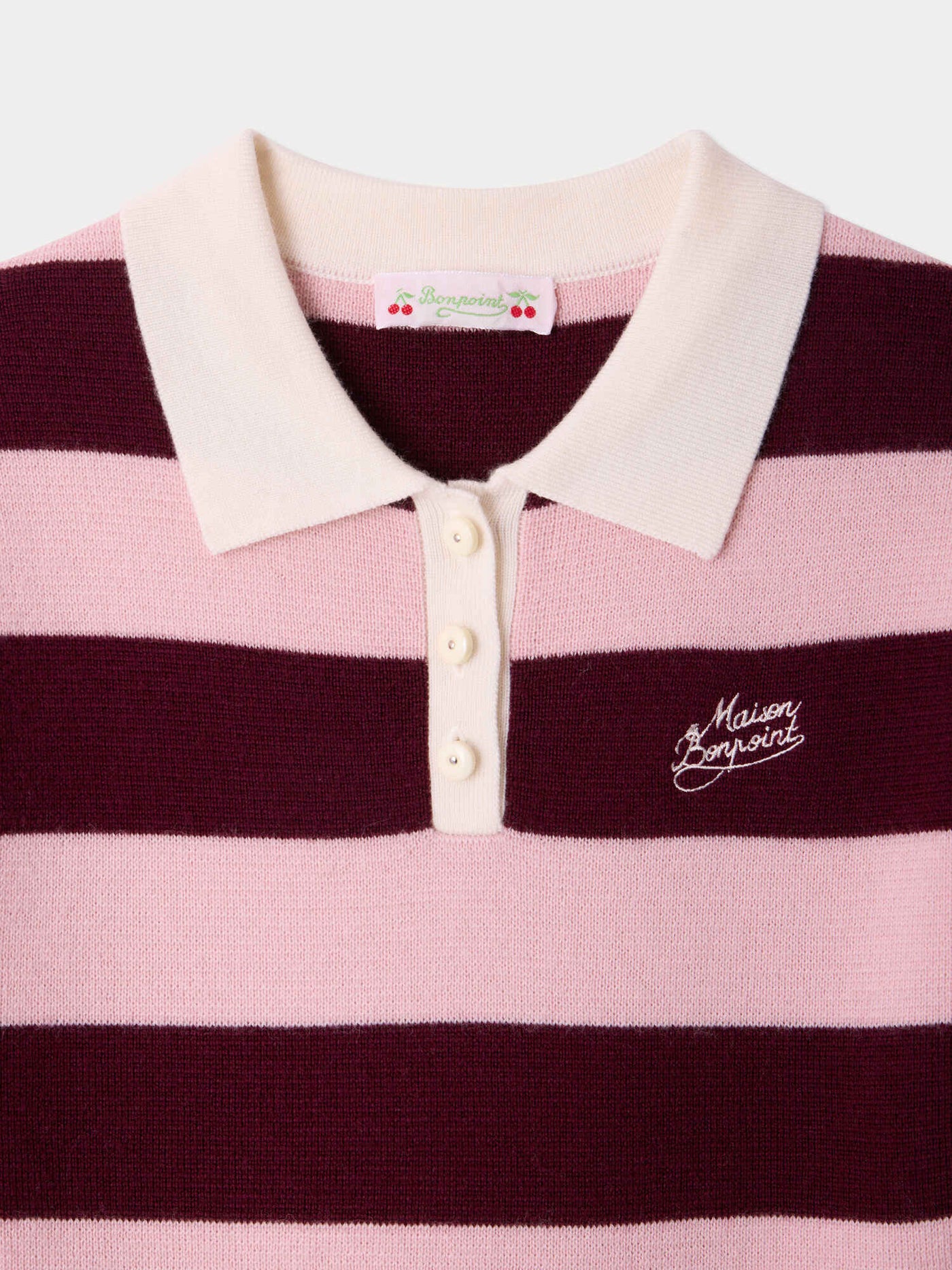 Maeva striped polo dress