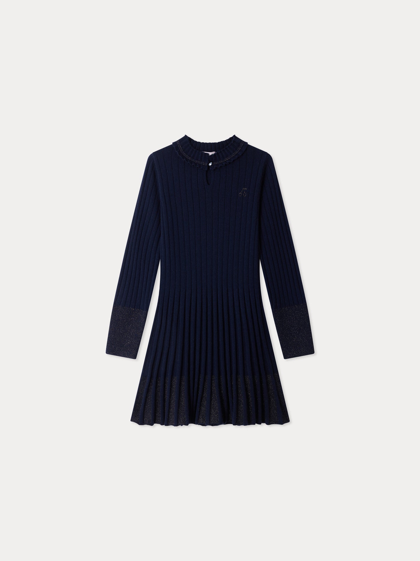 Dress Melora in knit and lurex