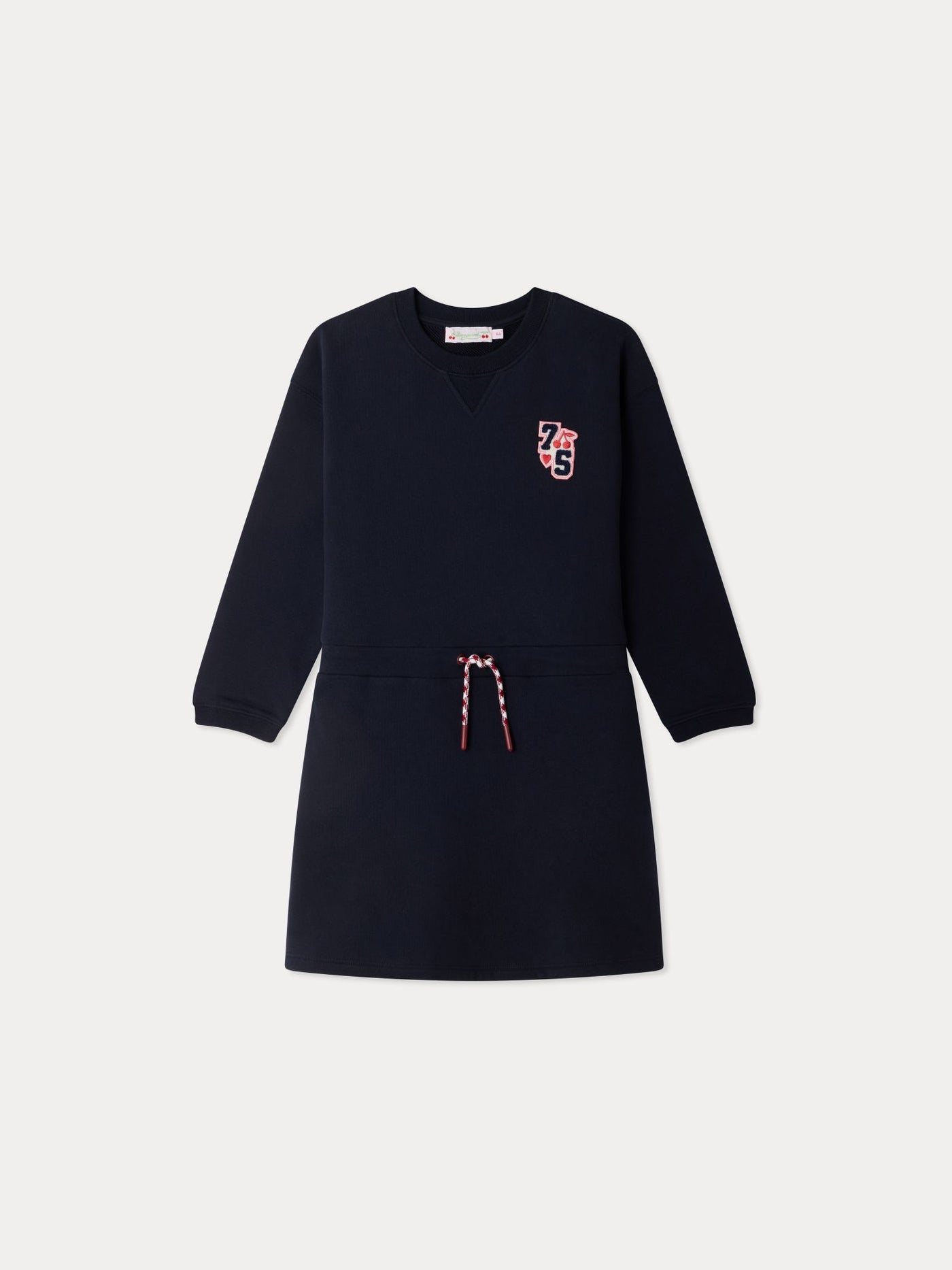 Maliha dress in organic cotton fleece