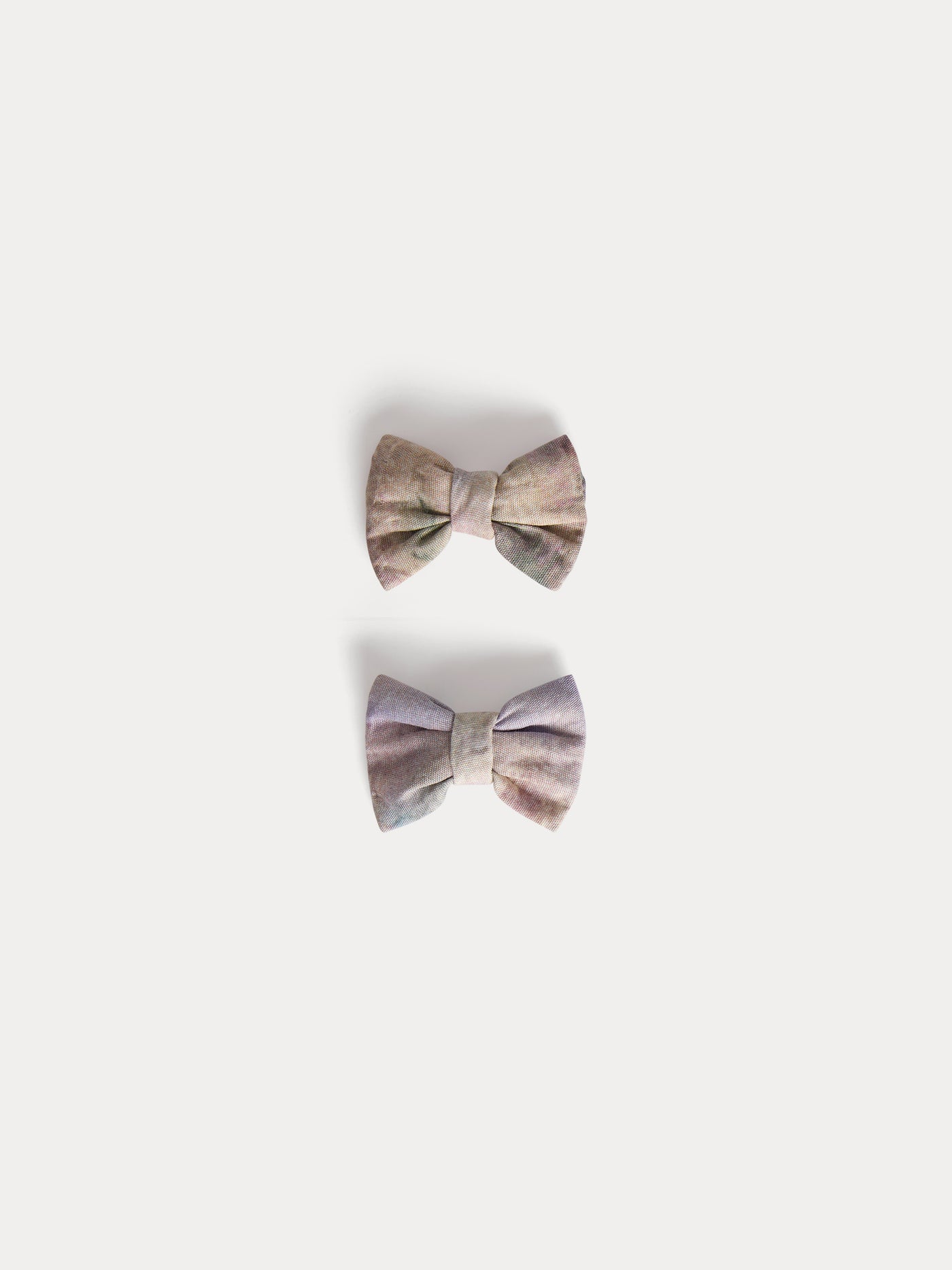 Bonpoint x MoMA Miniclic hair clips in organic cotton