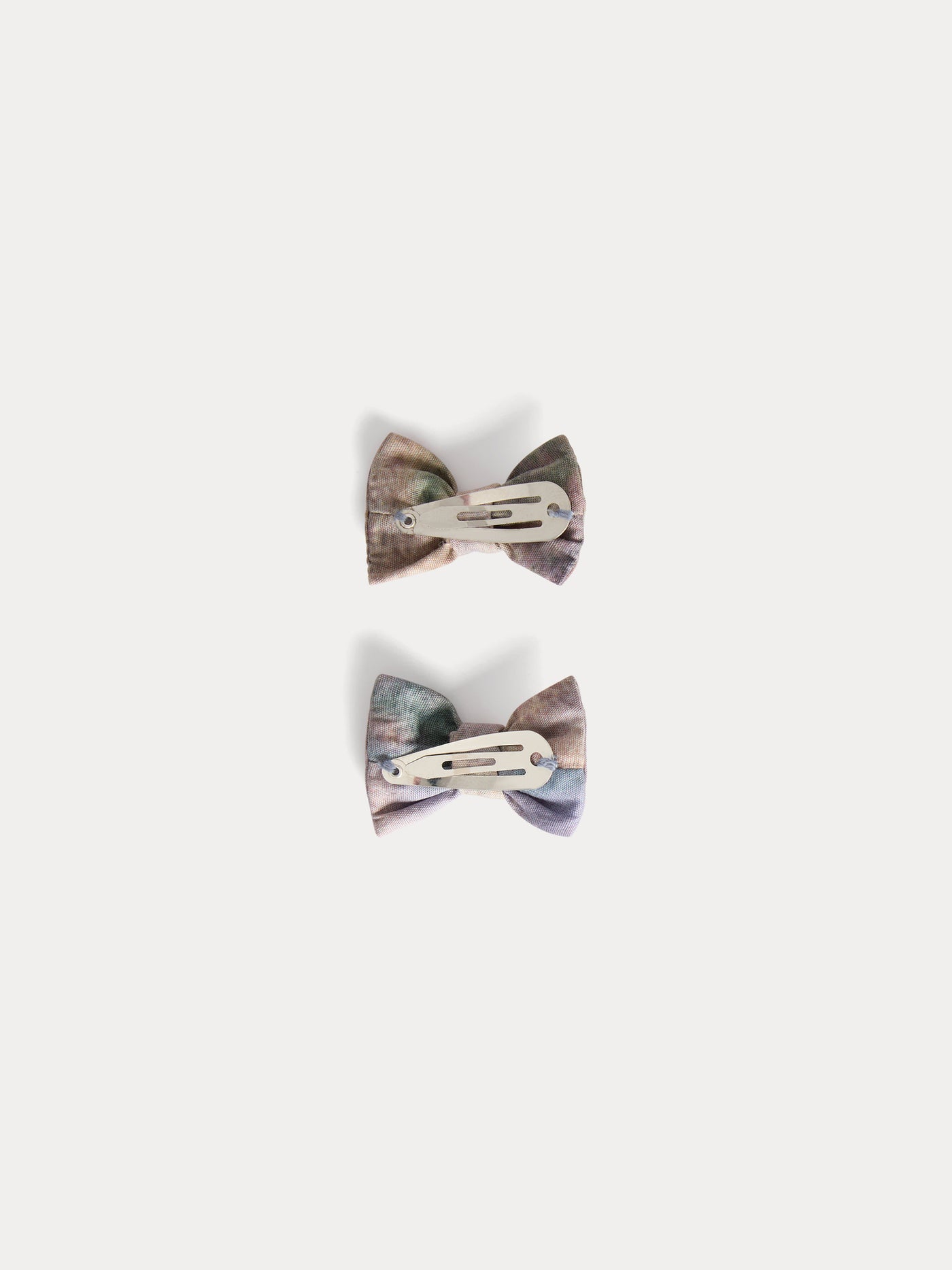 Bonpoint x MoMA Miniclic hair clips in organic cotton