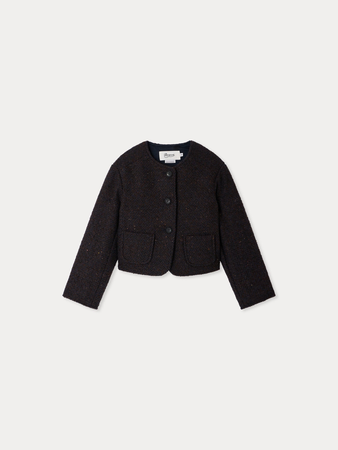 Tabitha jacket in quilted tweed