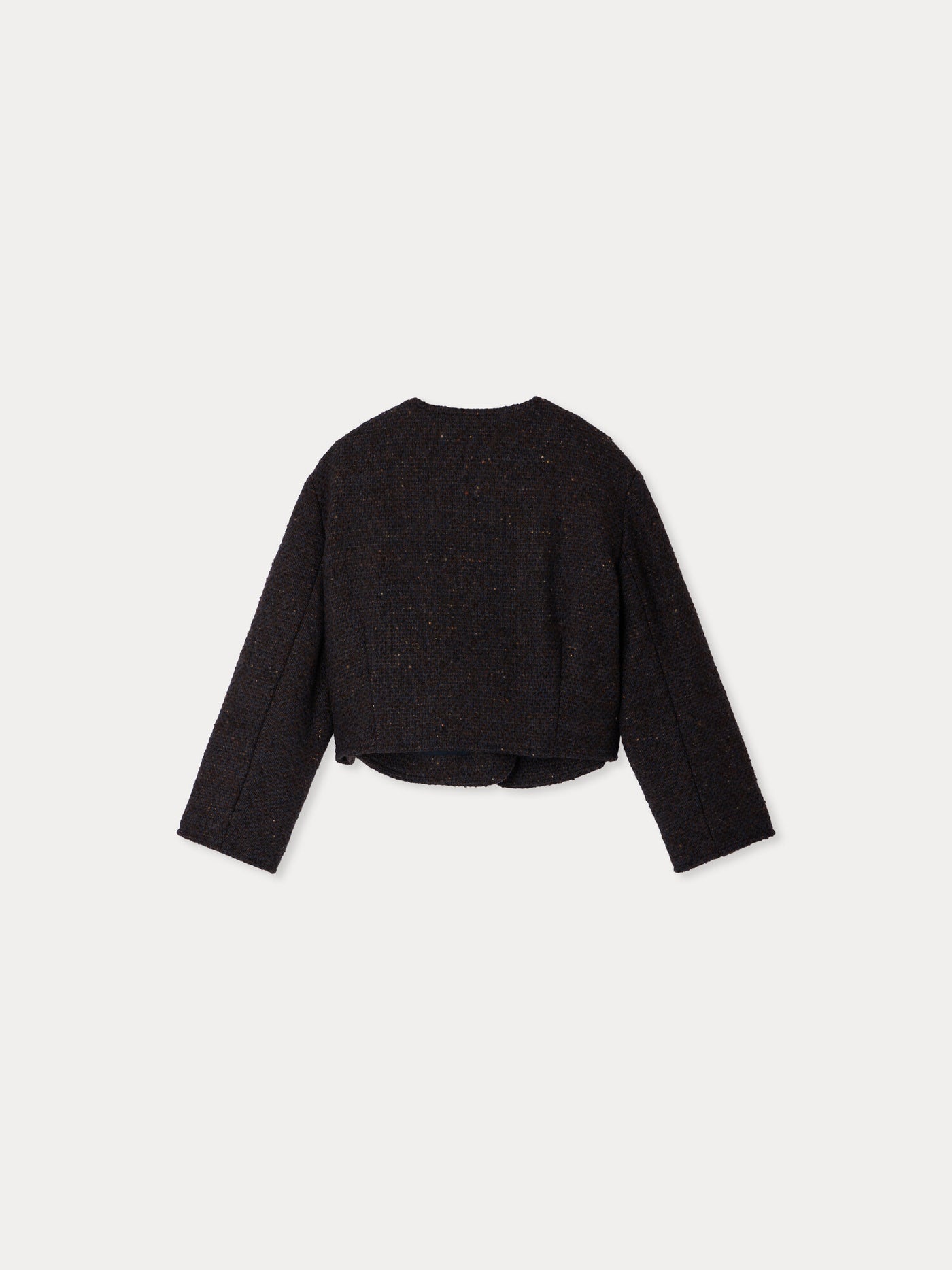 Tabitha jacket in quilted tweed