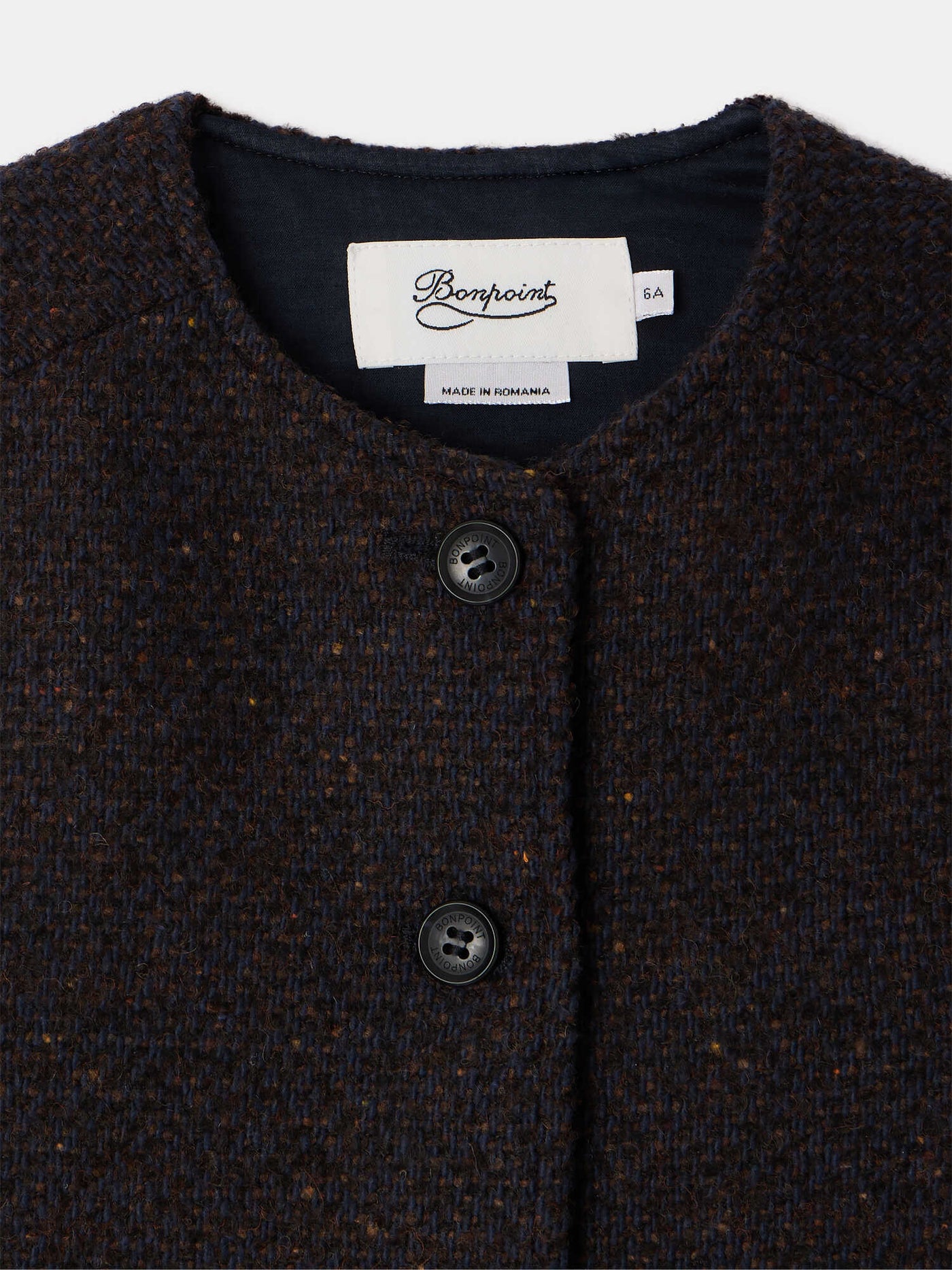 Tabitha jacket in quilted tweed
