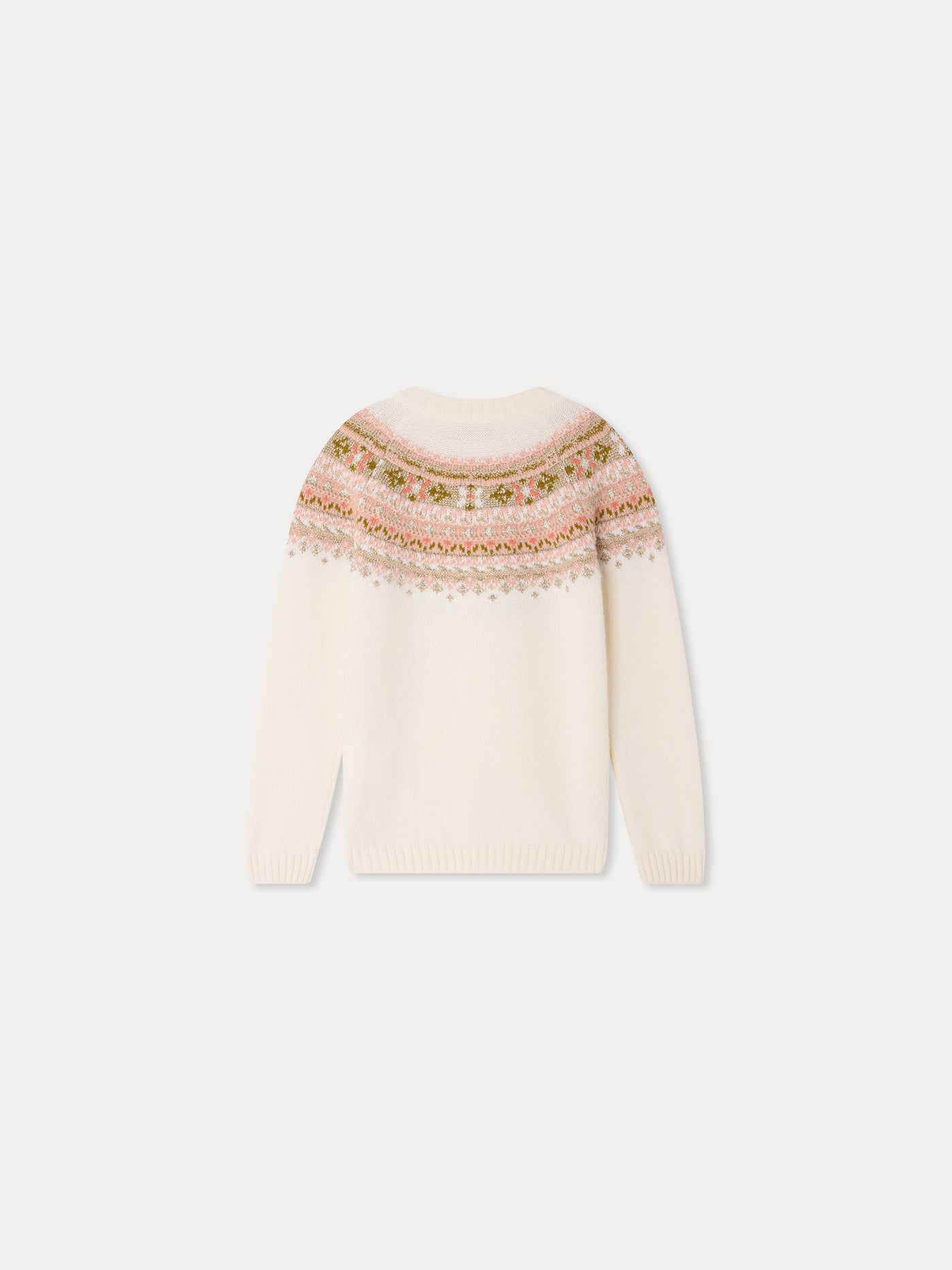 Mirela jumper in embroidered jacquard