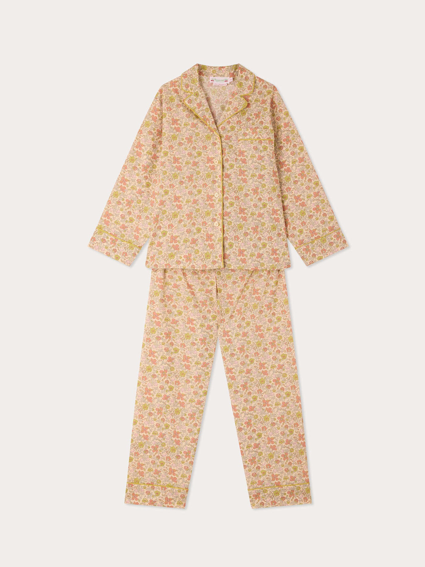 Dormeur shirt pyjamas in Liberty organic cotton fabric