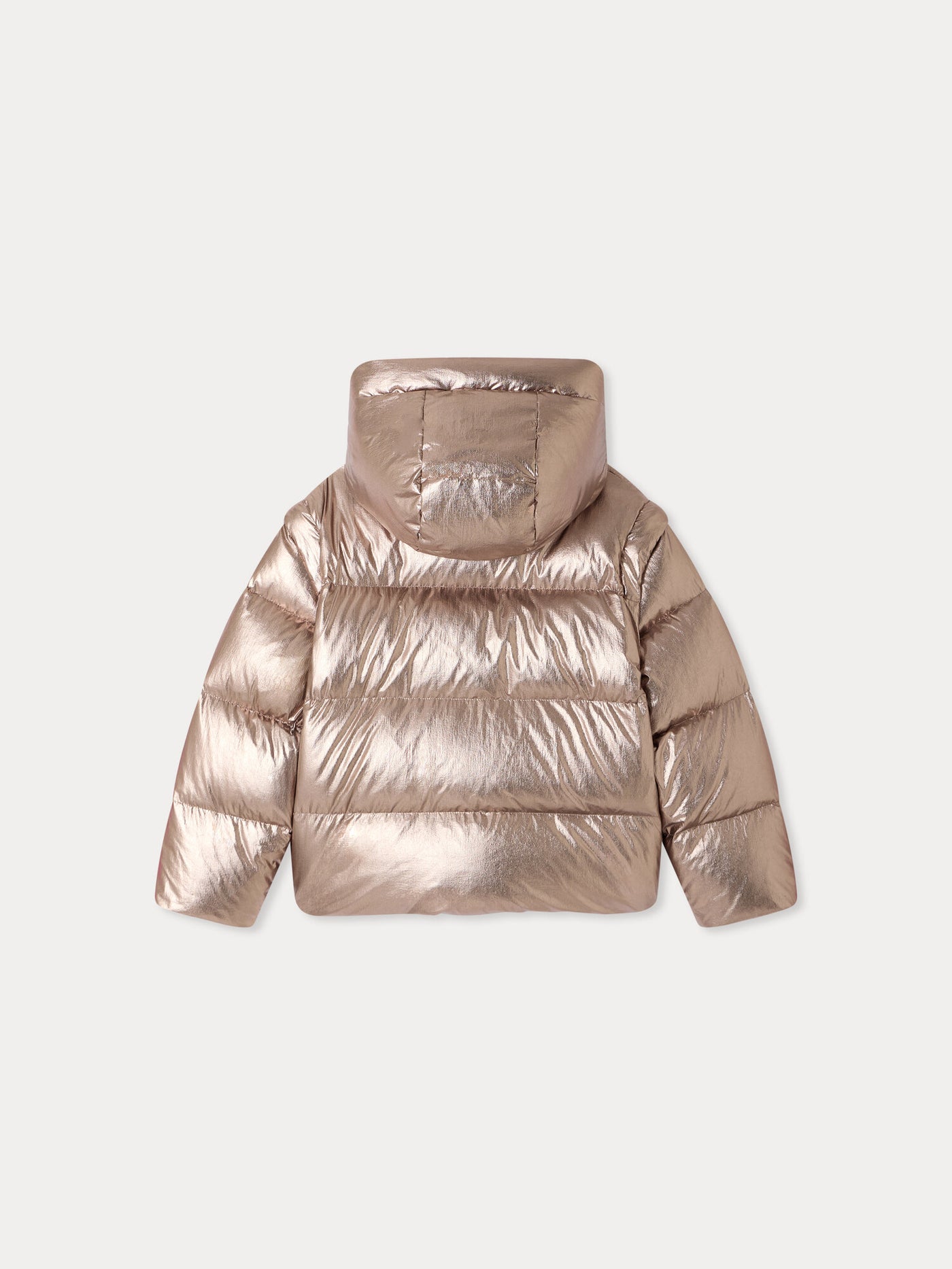 Maiwenn padded jacket with removable sleeves and hood