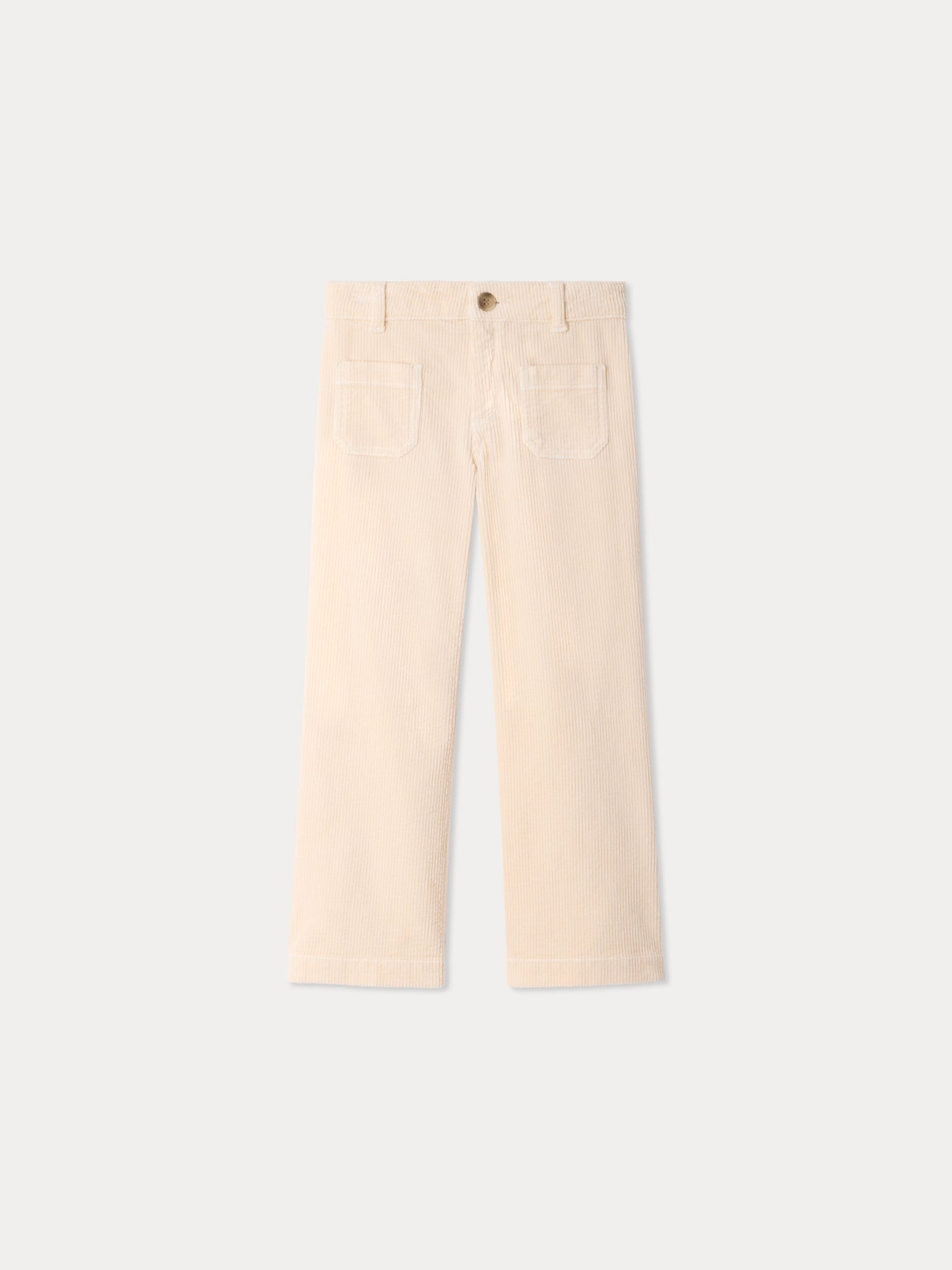 Minalie organic cotton velvet trousers