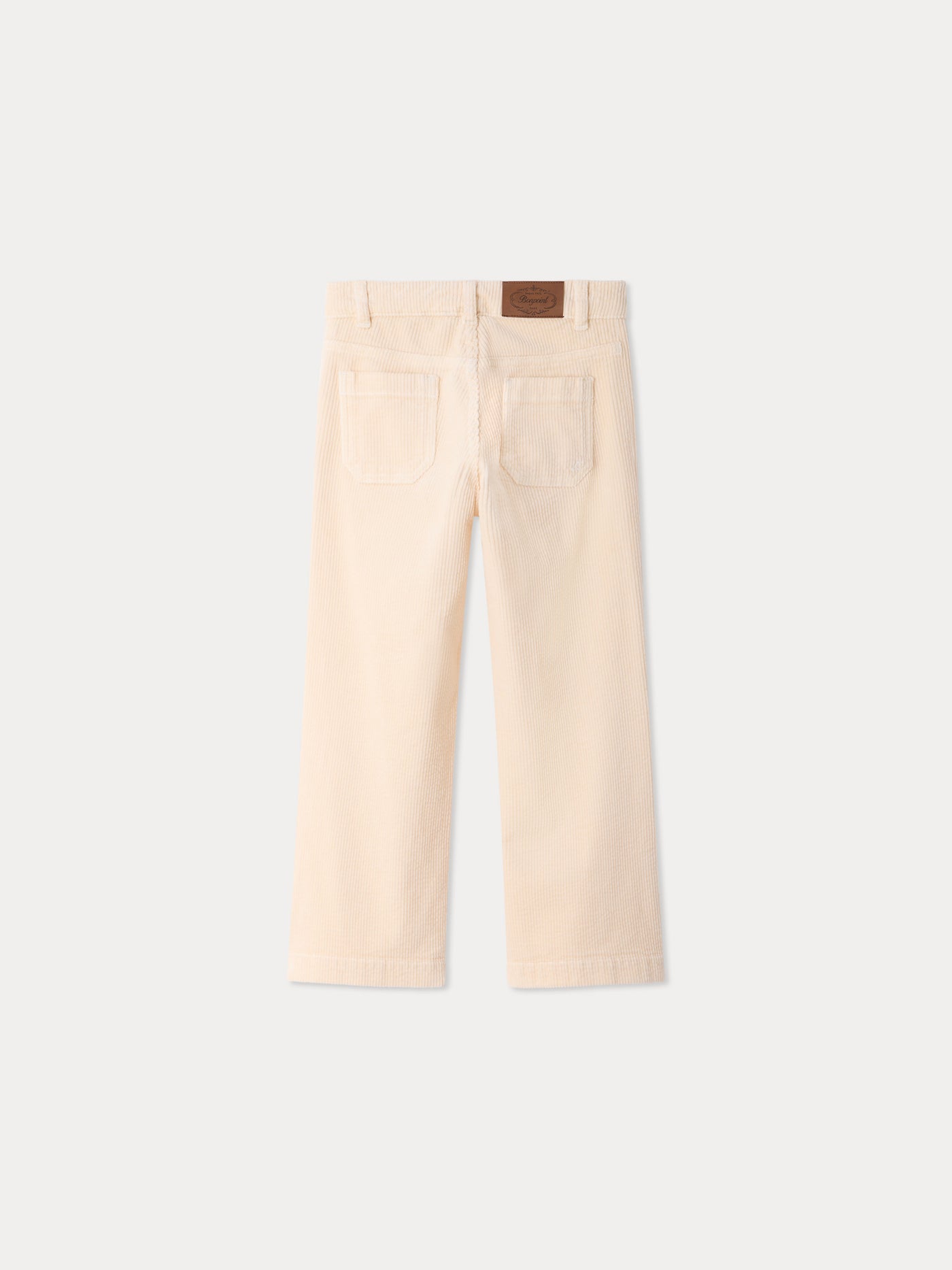 Minalie organic cotton velvet trousers