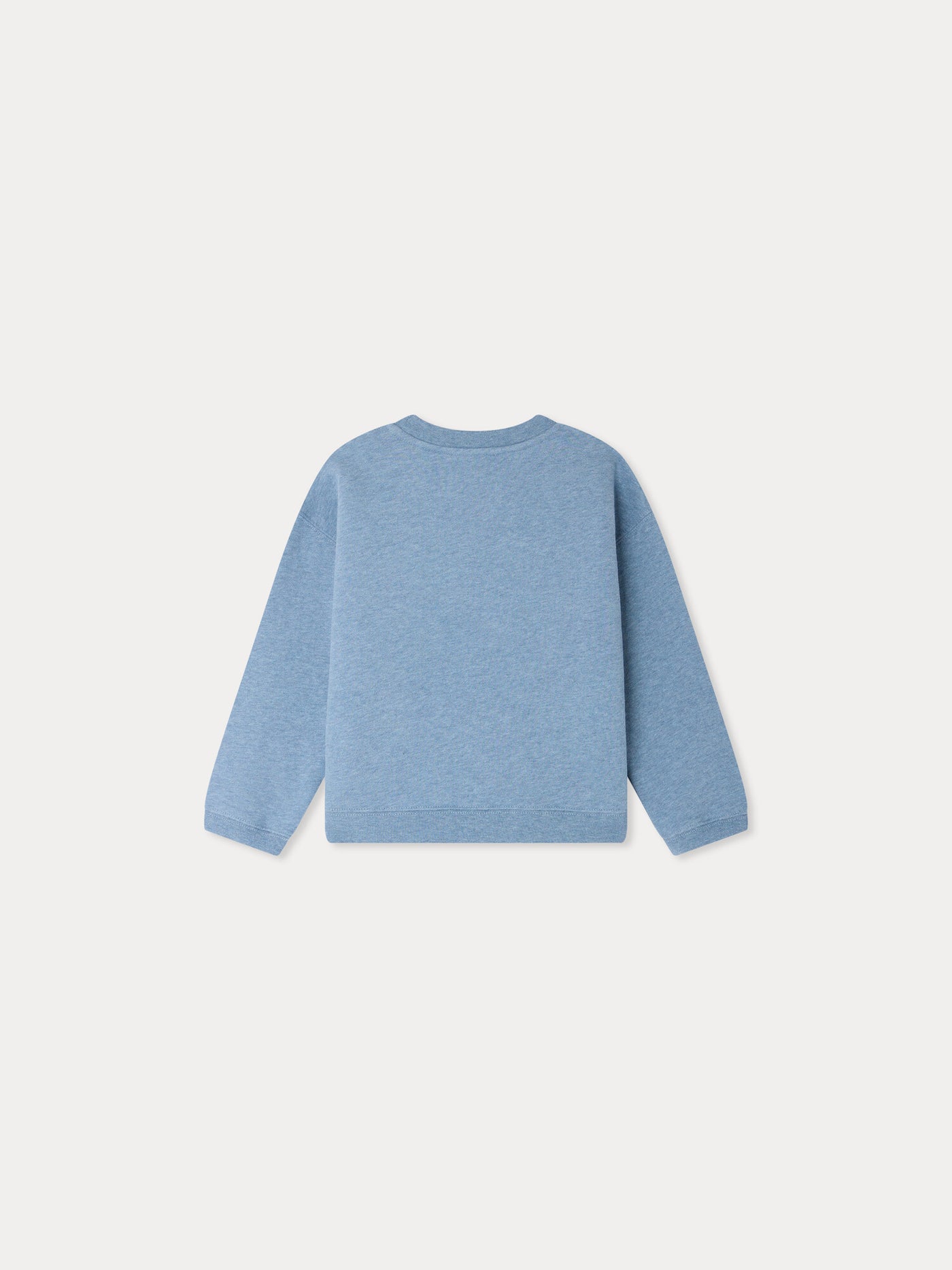 Tayla doily-embroidered sweatshirt in organic cotton