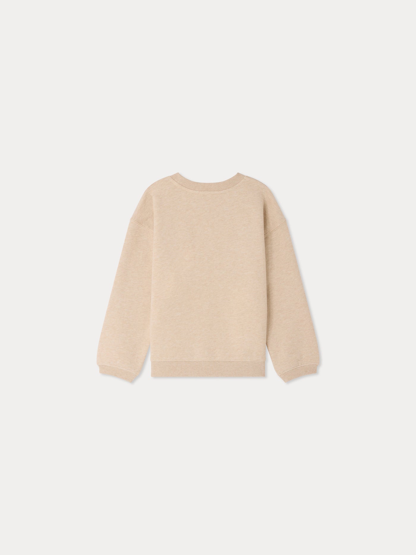 Tayla sweatshirt with embroidered theatre motif, organic cotton