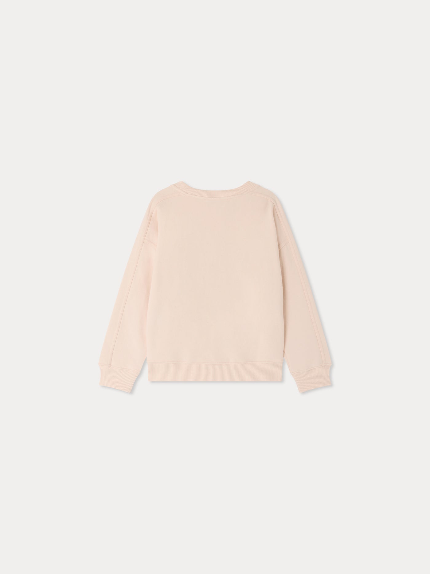 Bonpoint x MoMA Minet sweatshirt with flowers and beads in organic cotton