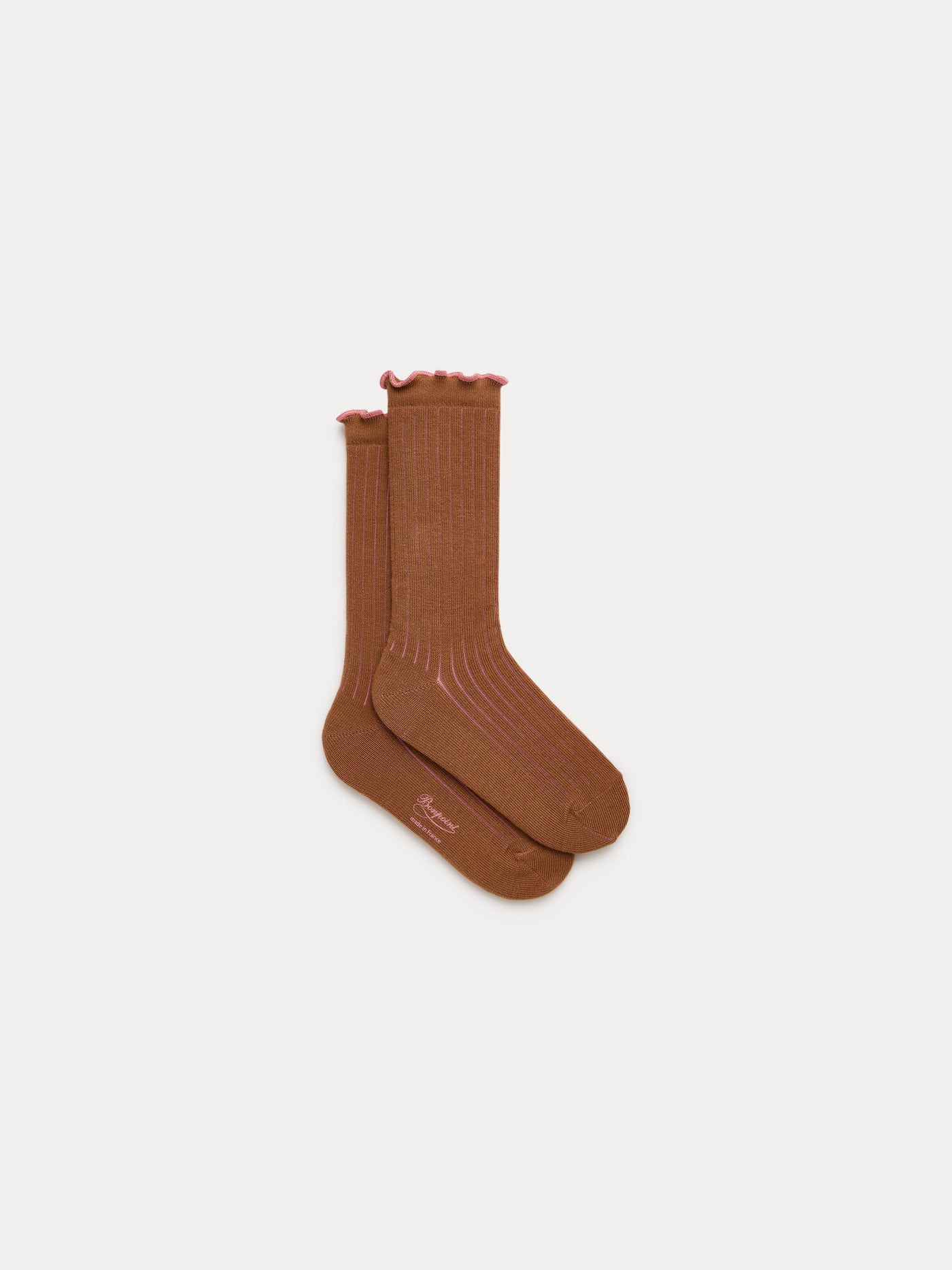 Joxane brown socks