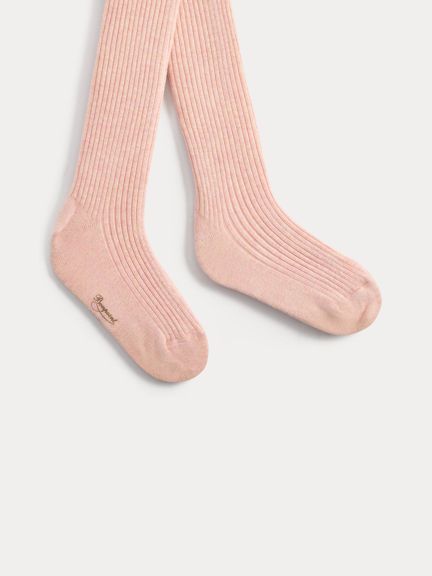 Thomina pink ribbed tights
