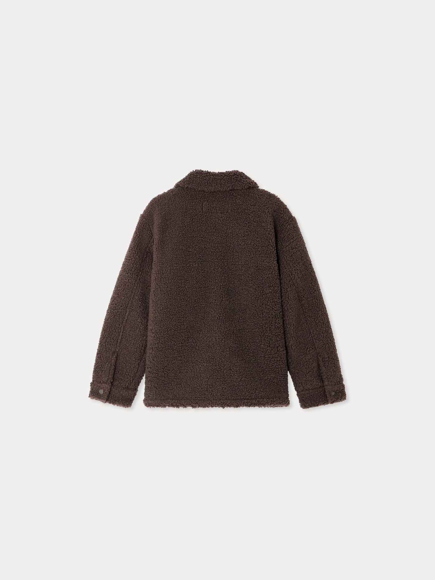 Markel cardigan in sherpa fleece